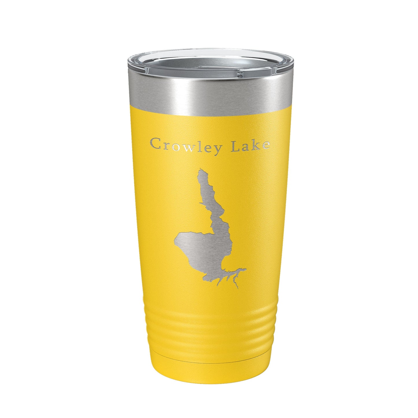 Crowley Lake Map Tumbler Travel Mug Insulated Laser Engraved Coffee Cup California 20 oz-19