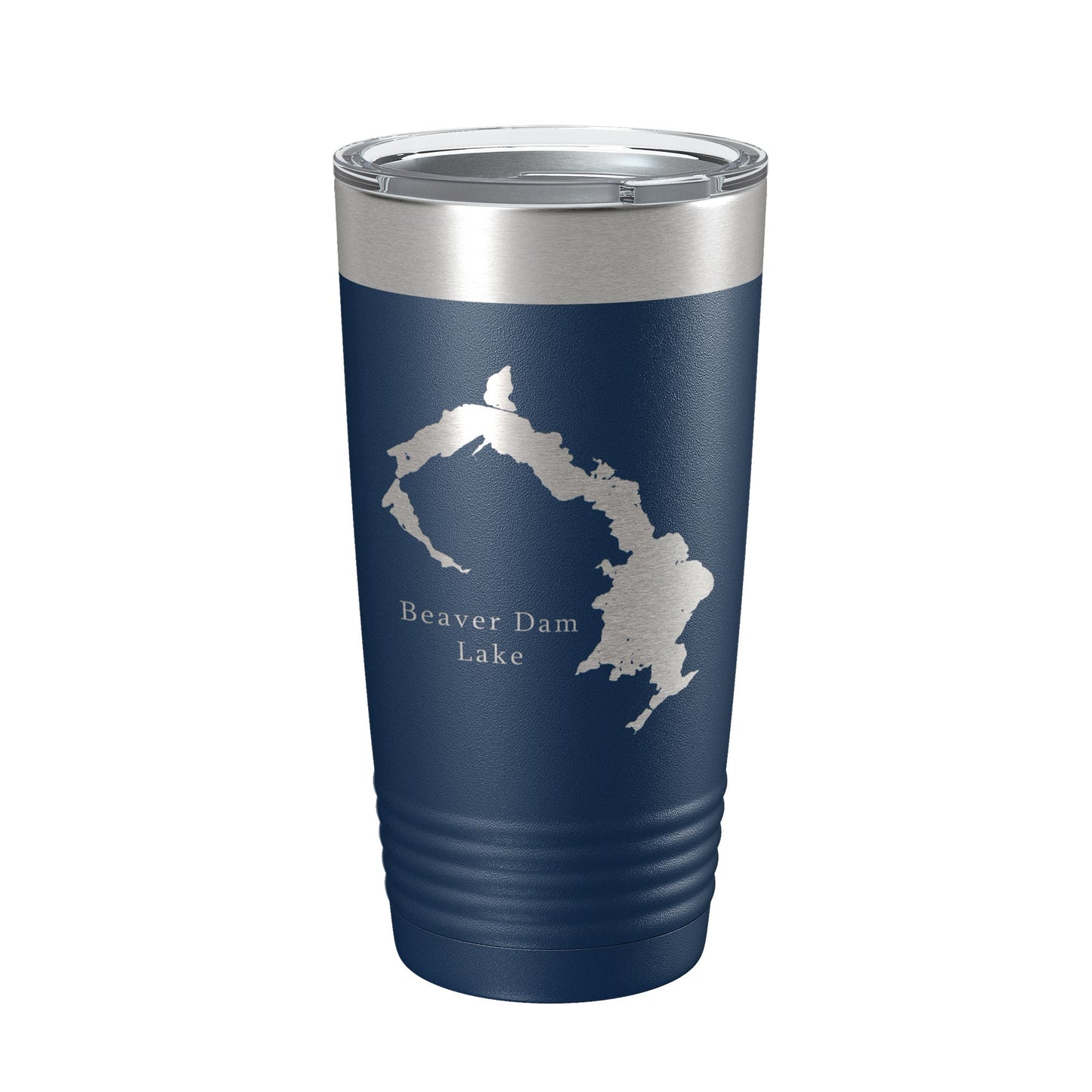 Beaver Dam Lake Map Tumbler Travel Mug Insulated Laser Engraved Coffee Cup Wisconsin 20 oz-8