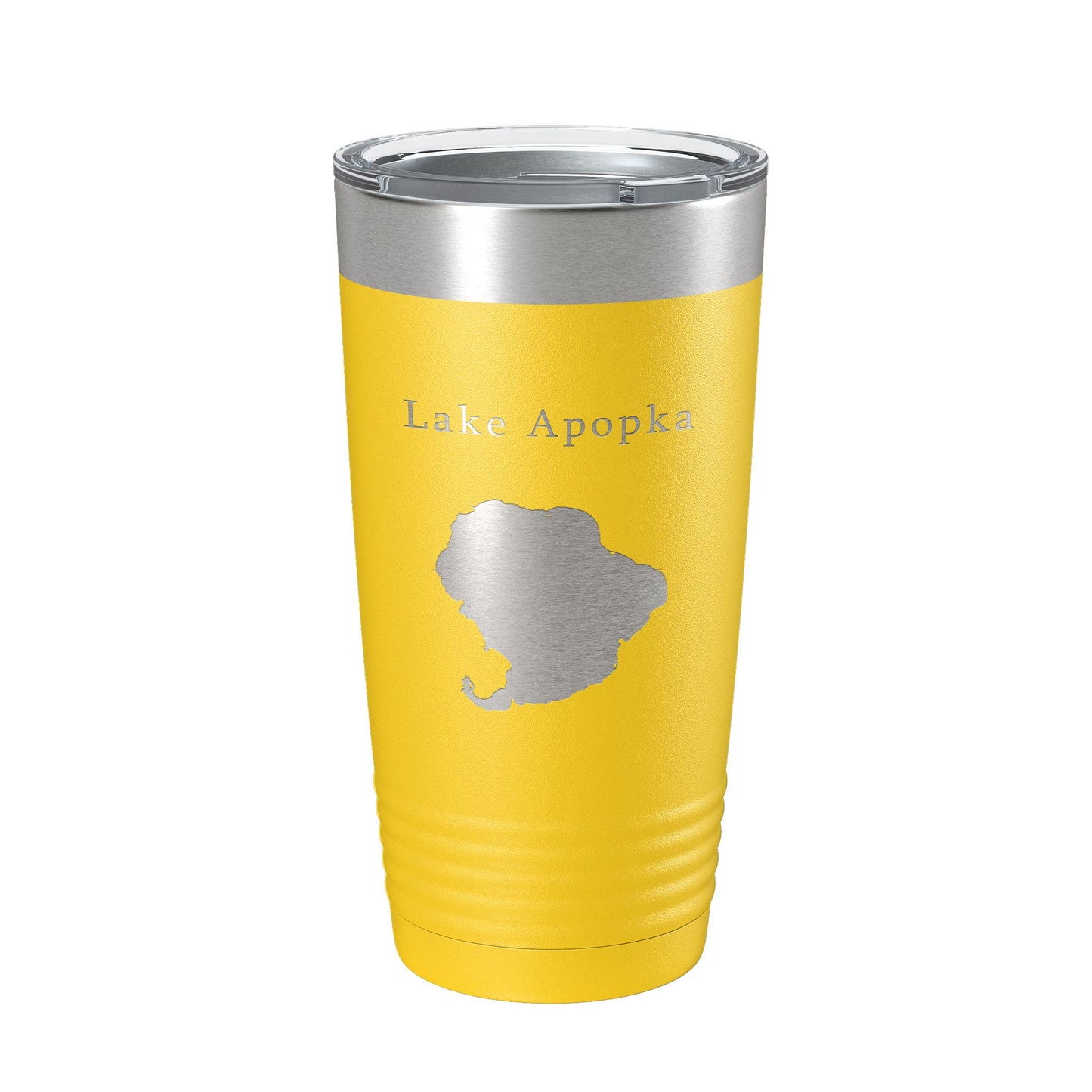 Lake Apopka Map Tumbler Travel Mug Insulated Laser Engraved Coffee Cup Florida 20 oz-19