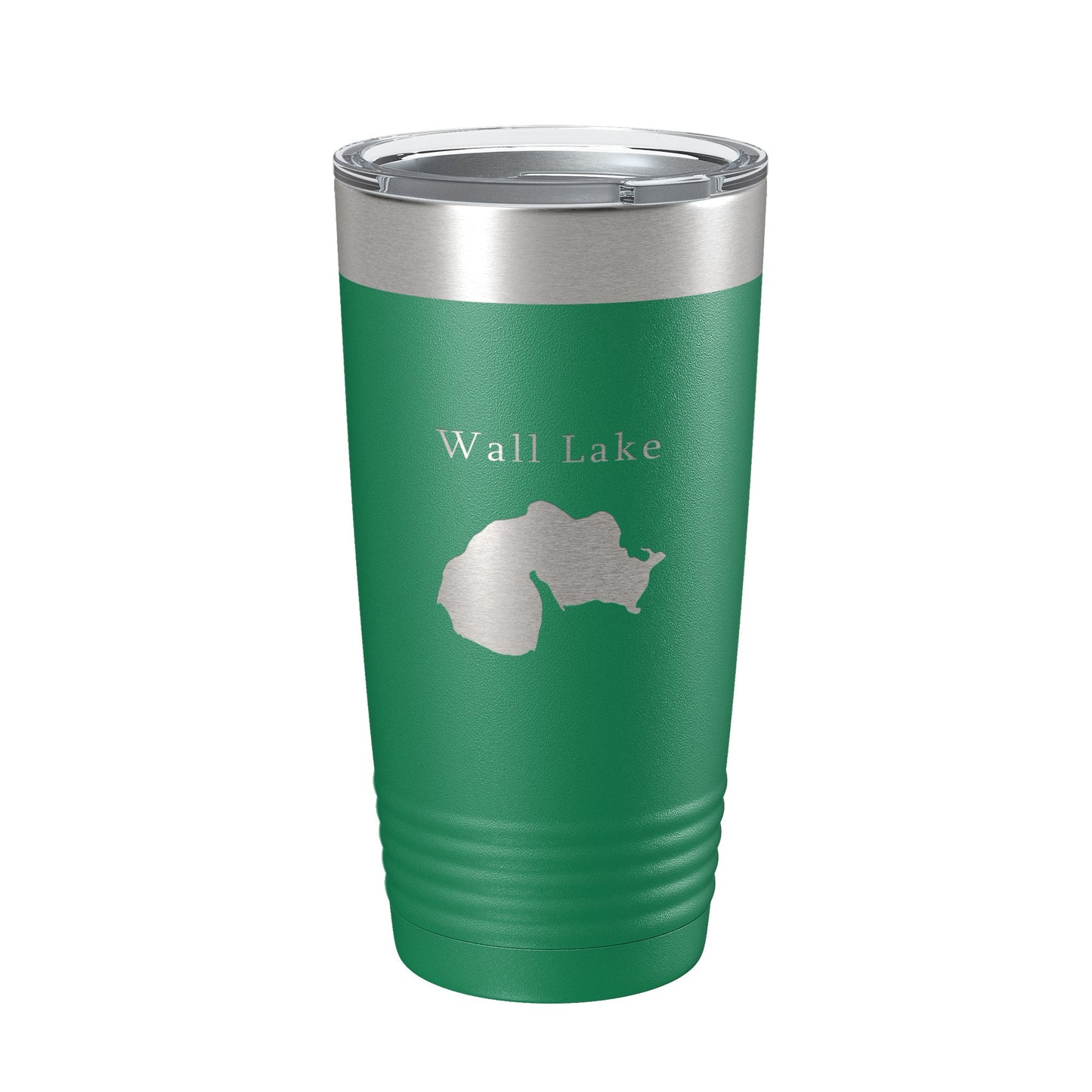 Wall Lake Map Tumbler Travel Mug Insulated Laser Engraved Coffee Cup Michigan 20 oz-9