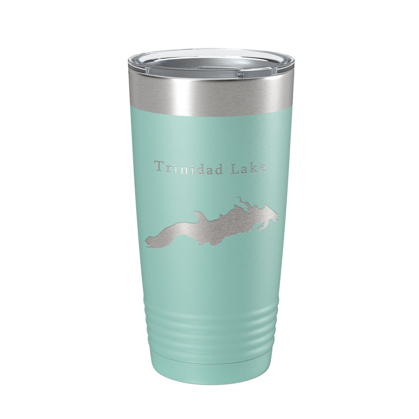 Trinidad Lake Map Tumbler Travel Mug Insulated Laser Engraved Coffee Cup Colorado 20 oz-12