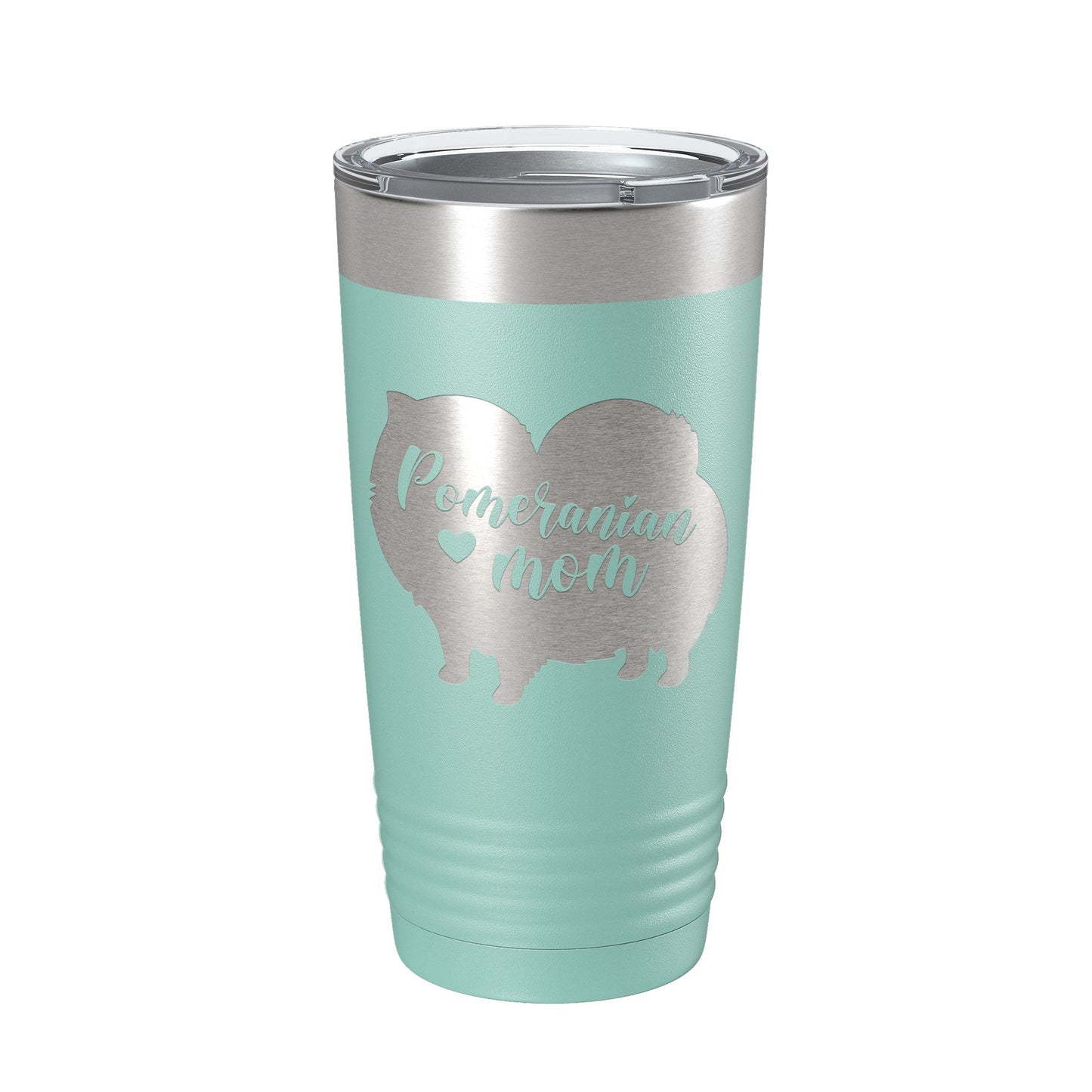 Pomeranian Mom Tumbler Dog Travel Mug Gift Insulated Laser Engraved Coffee Cup 20 oz-12