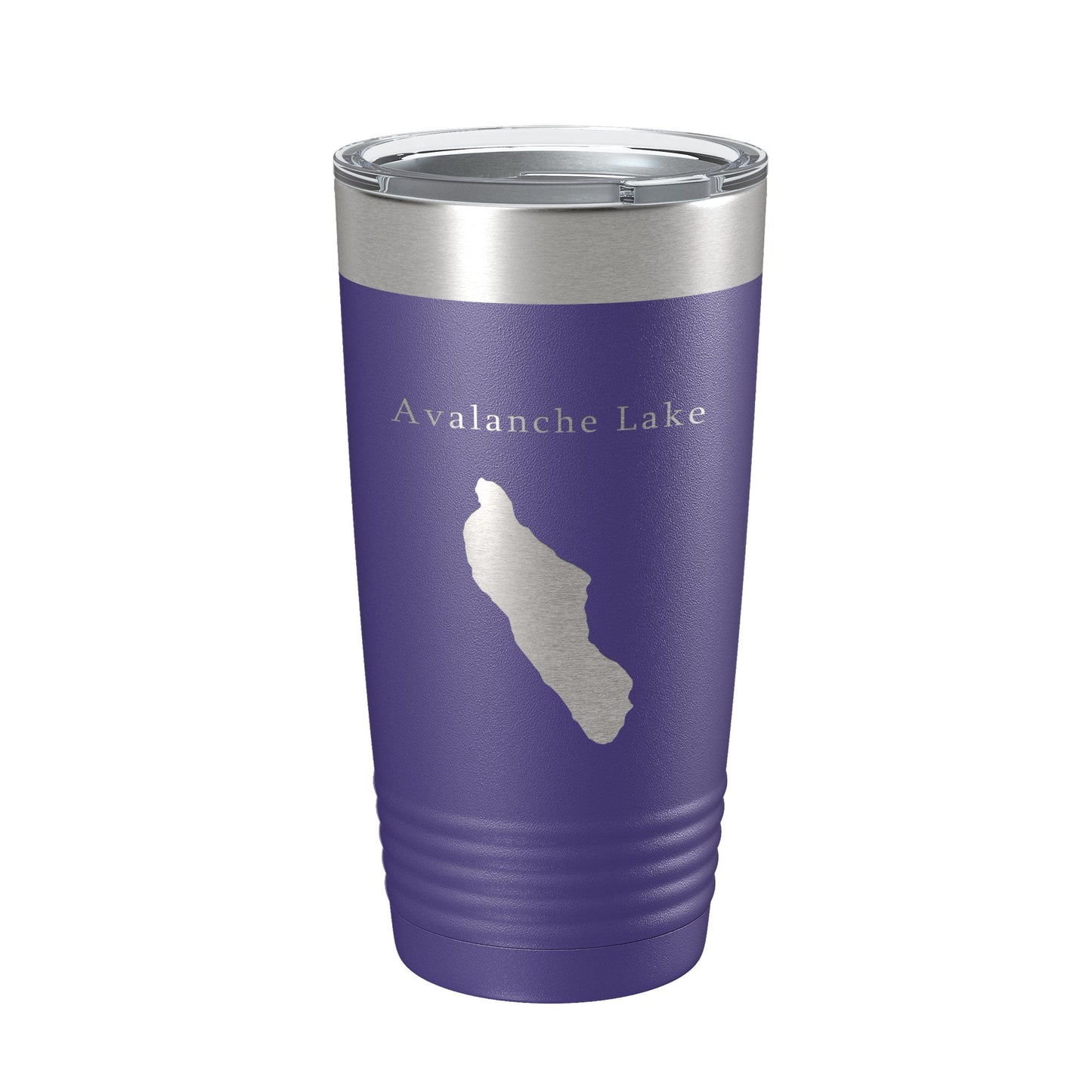 Avalanche Lake Map Tumbler Travel Mug Insulated Laser Engraved Coffee Cup Montana 20 oz-15