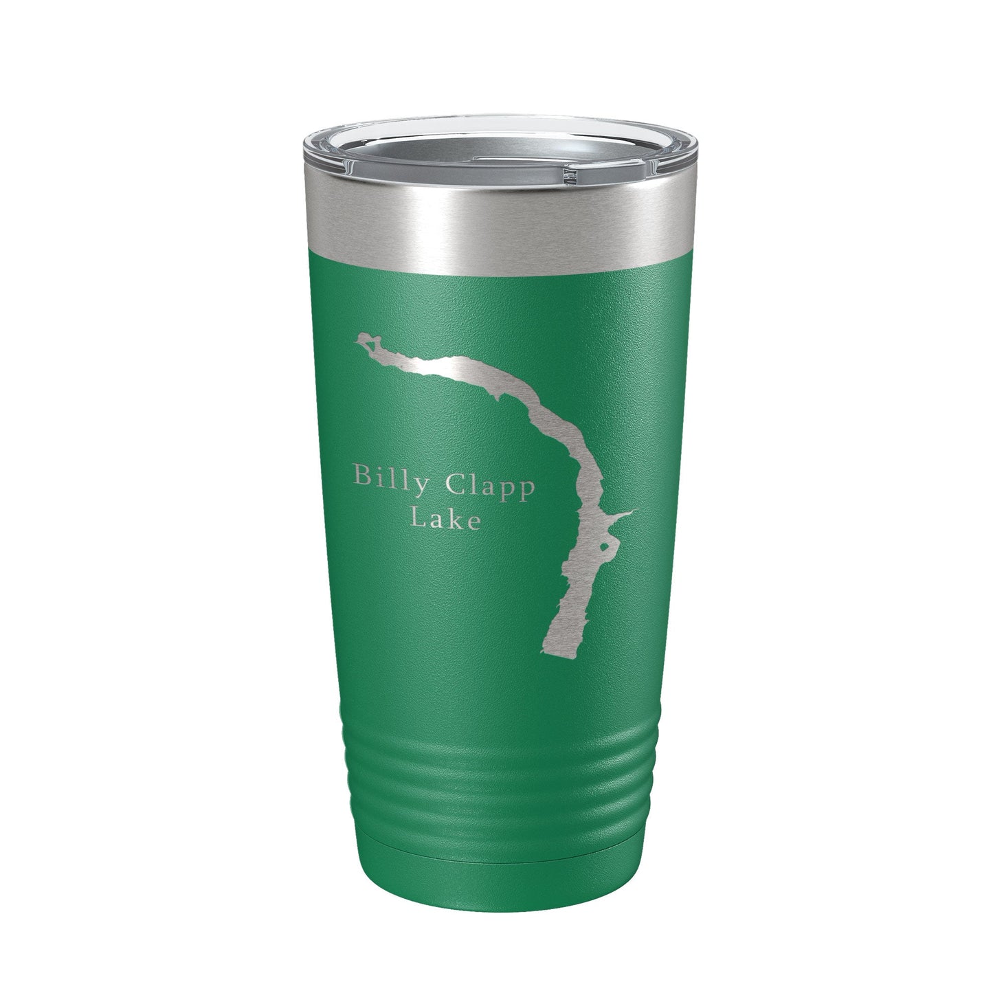 Billy Clapp Lake Map Tumbler Travel Mug Insulated Laser Engraved Coffee Cup Washington 20 oz-9
