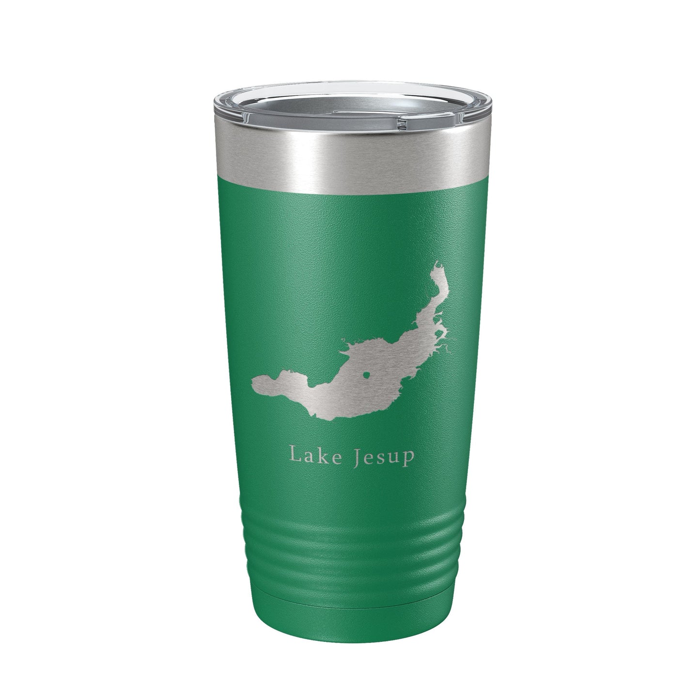 Lake Jesup Map Tumbler Travel Mug Insulated Laser Engraved Coffee Cup Florida 20 oz-9