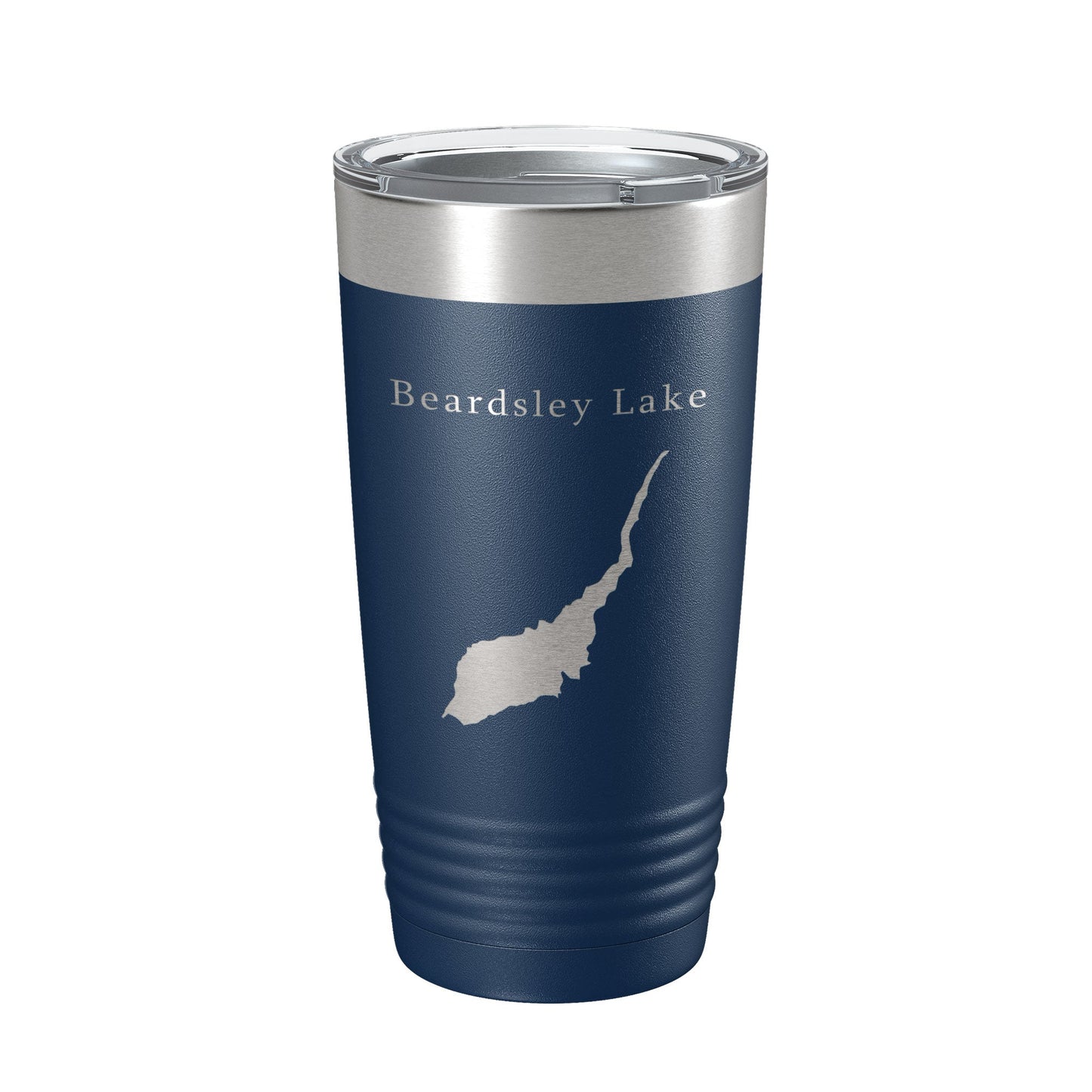 Beardsley Lake Map Tumbler Travel Mug Insulated Laser Engraved Coffee Cup California 20 oz-2