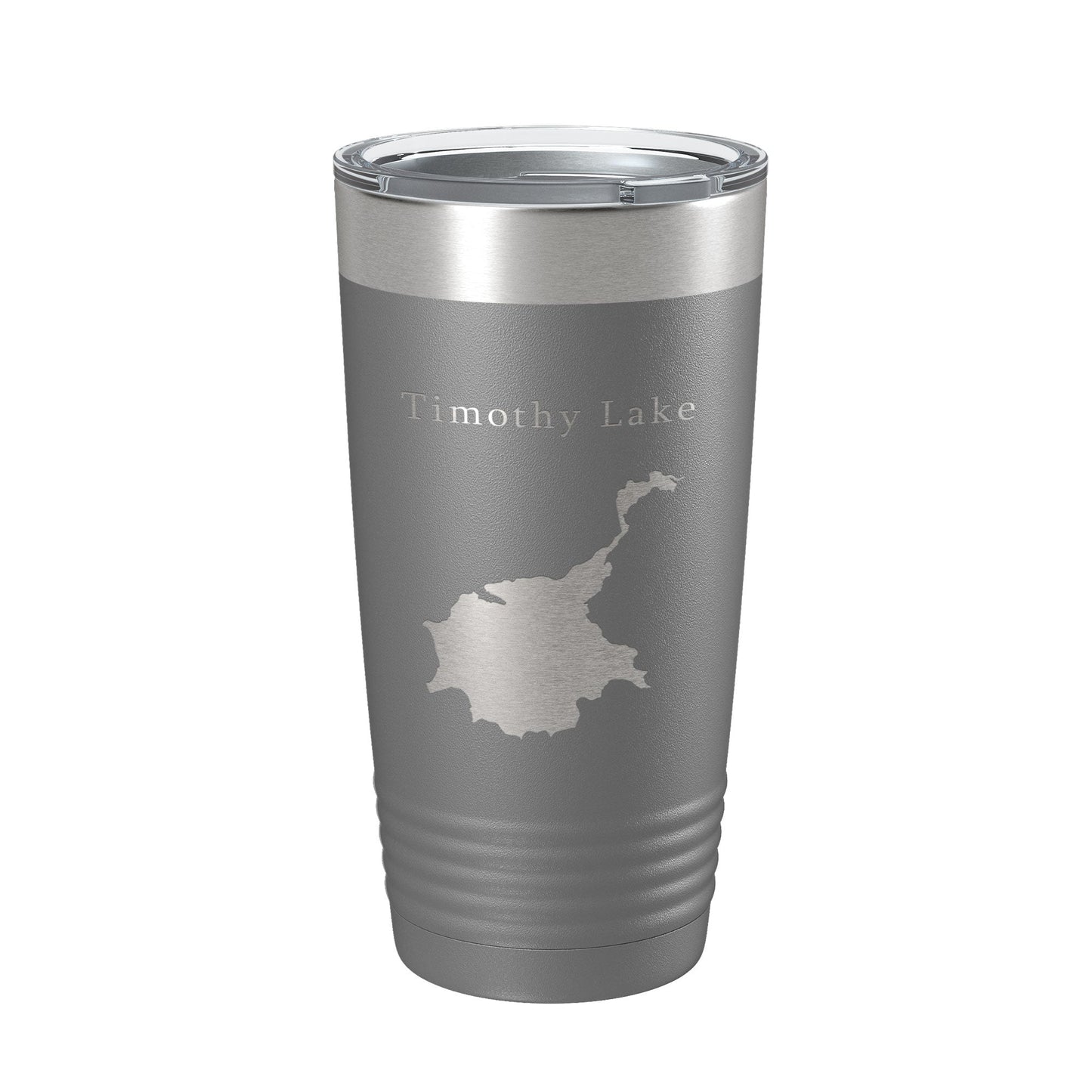 Timothy Lake Map Tumbler Travel Mug Insulated Laser Engraved Coffee Cup Oregon 20 oz-16