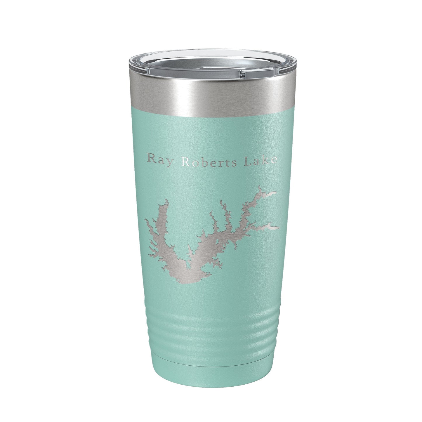 Ray Roberts Lake Map Tumbler Travel Mug Insulated Laser Engraved Coffee Cup Texas 20 oz-12
