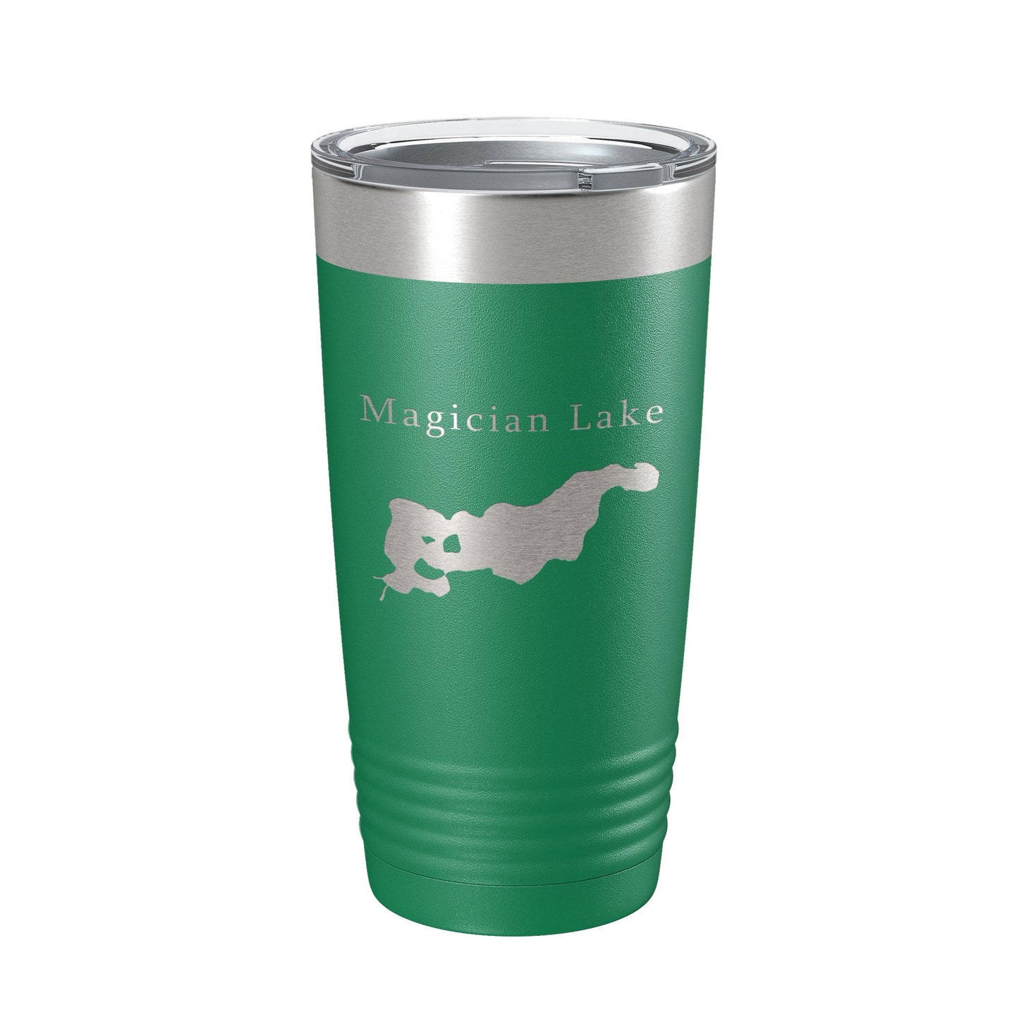 Magician Lake Map Tumbler Travel Mug Insulated Laser Engraved Coffee Cup Michigan 20 oz-9