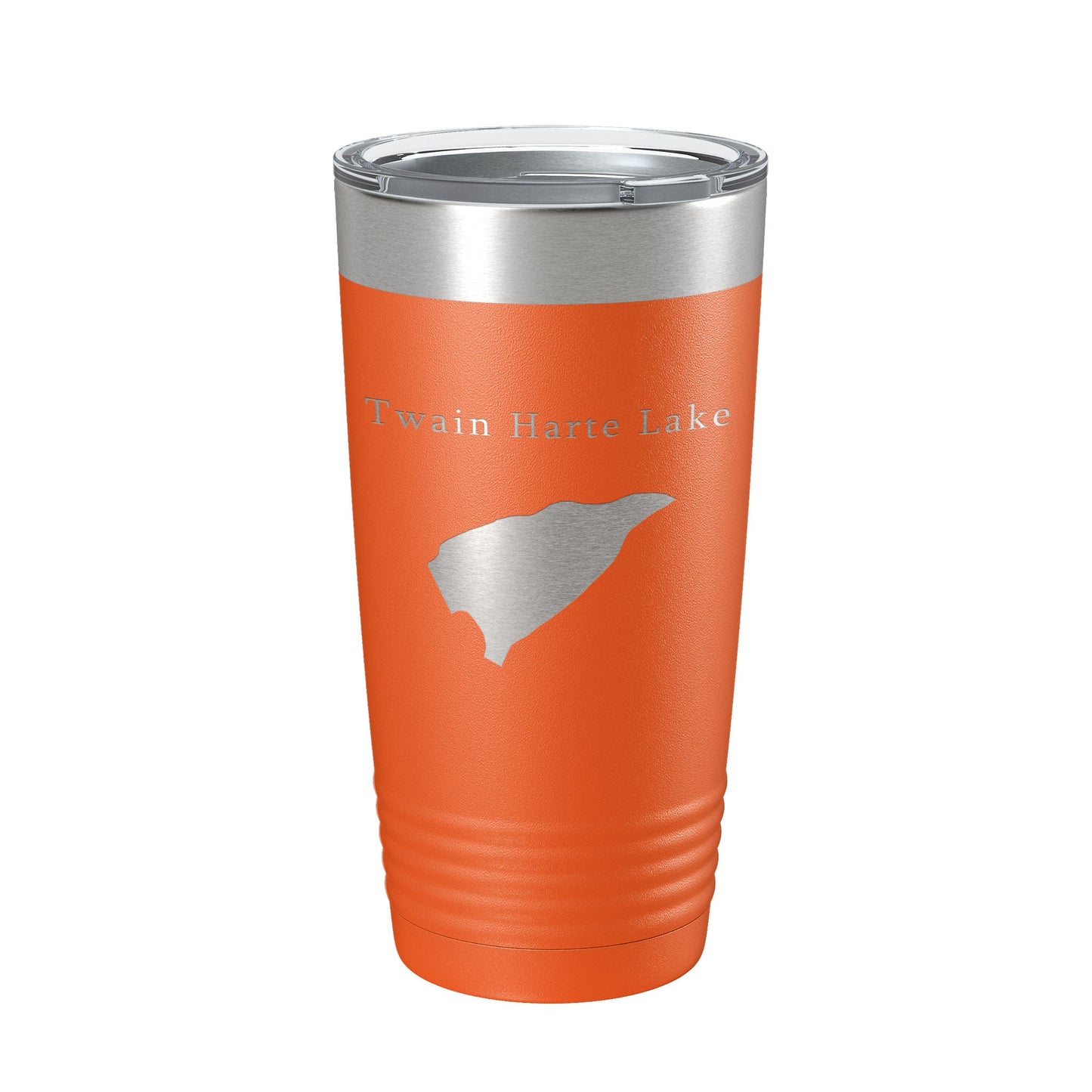 Twain Harte Lake Map Tumbler Travel Mug Insulated Laser Engraved Coffee Cup California 20 oz-17