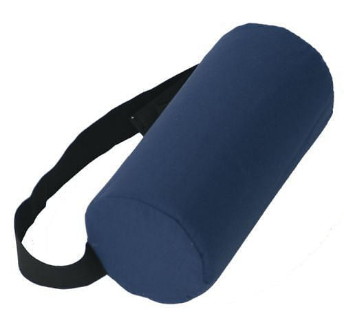 Lumbar Roll Full-Firm Navy With Strap 5 Dia. X 11-0