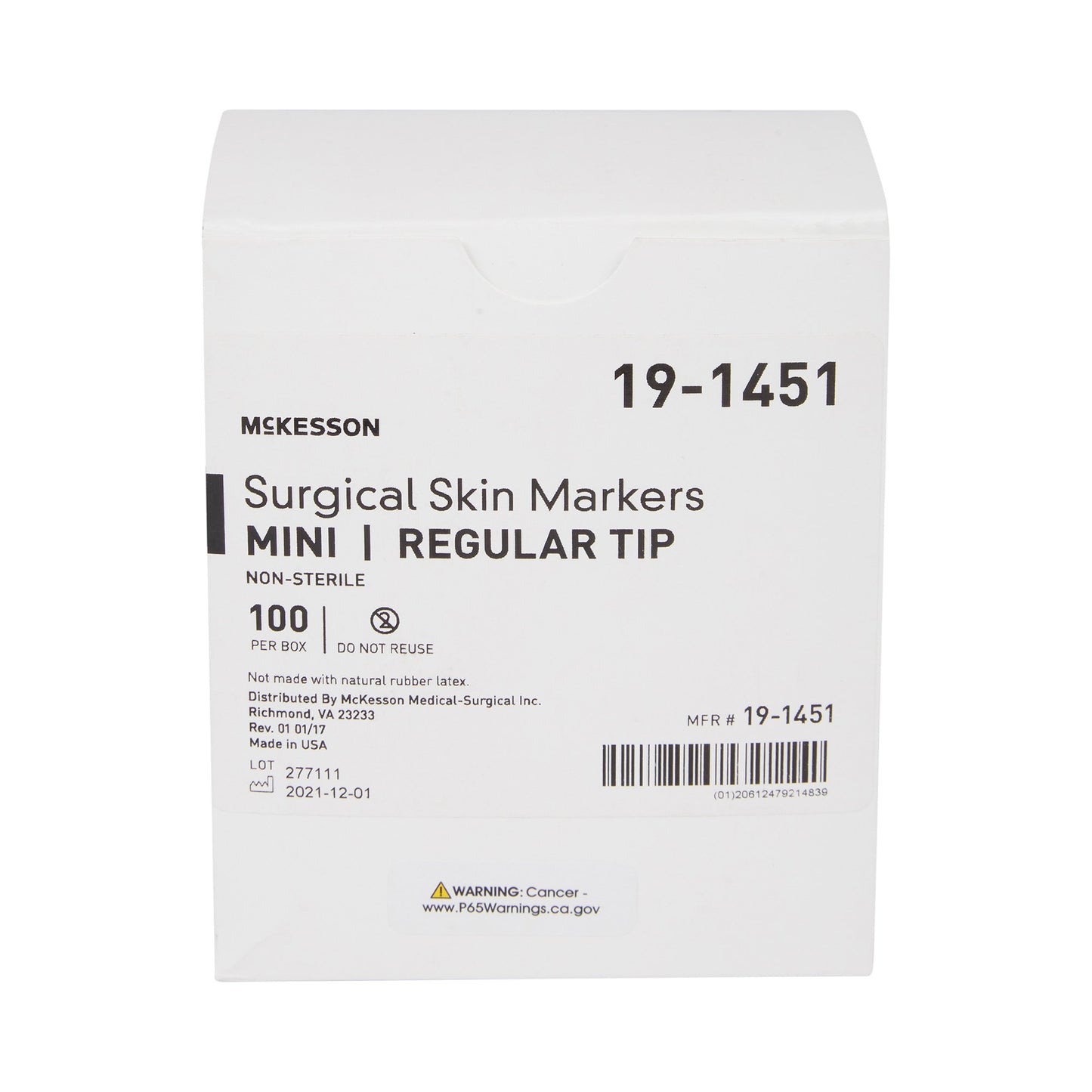 Skin Marker McKesson Prep-Resistant Gentian Violet Ink NonSterile Mini Regular Tip