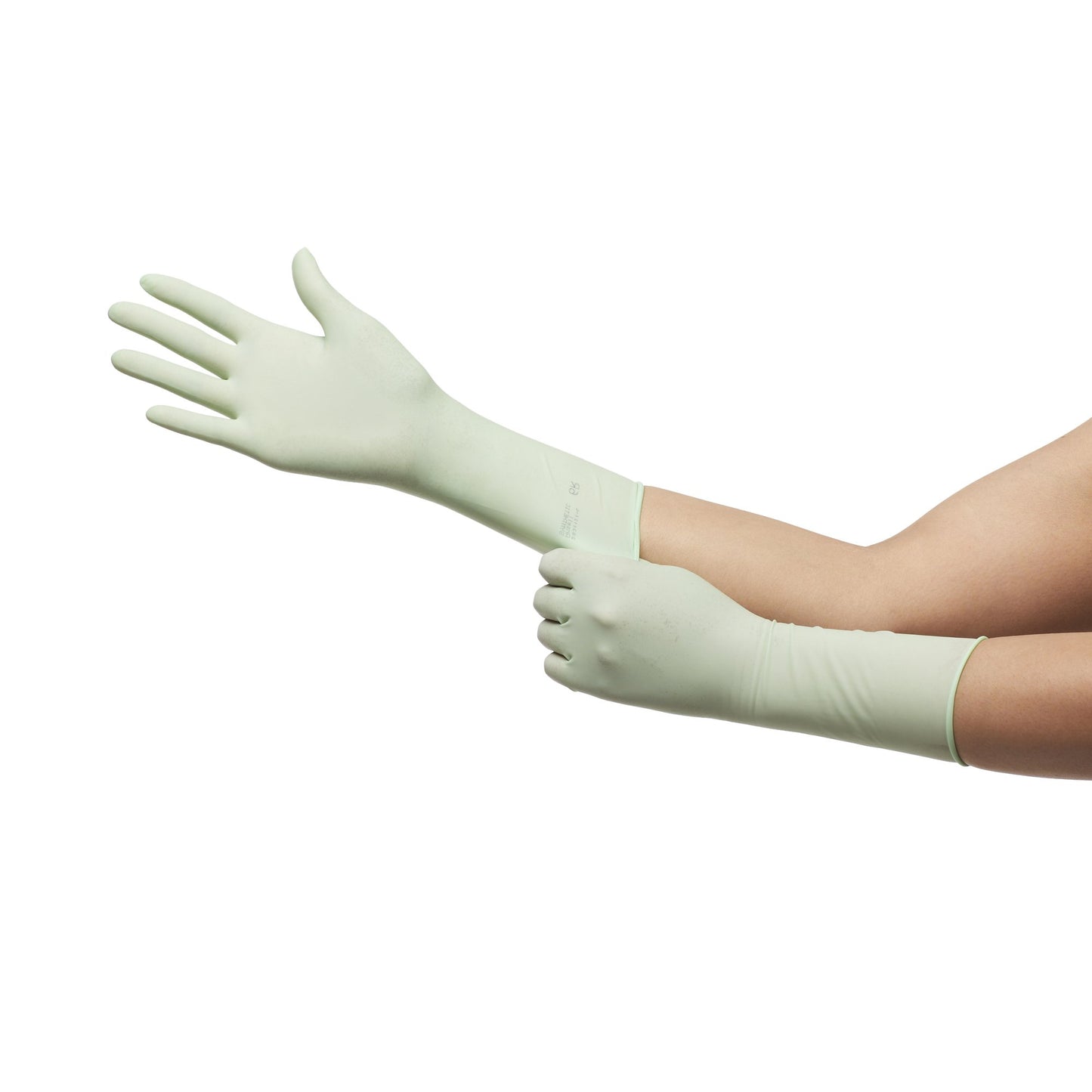 Surgical Glove McKesson Perry® Performance Plus Size 7 Sterile Polyisoprene Standard Cuff Length Smooth Green Chemo Tested