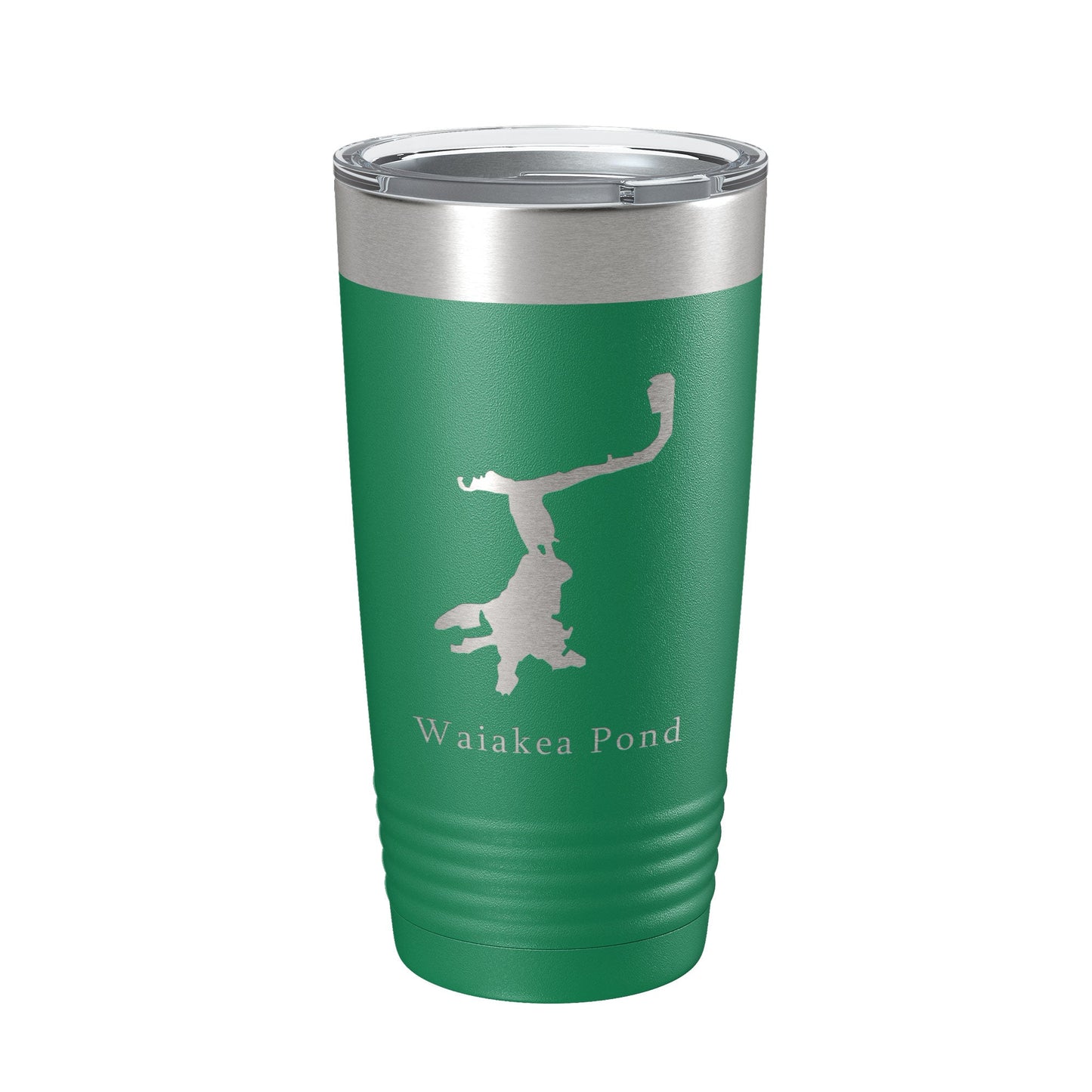 Waiakea Pond Tumbler Lake Map Travel Mug Insulated Laser Engraved Coffee Cup Hawaii 20 oz-9