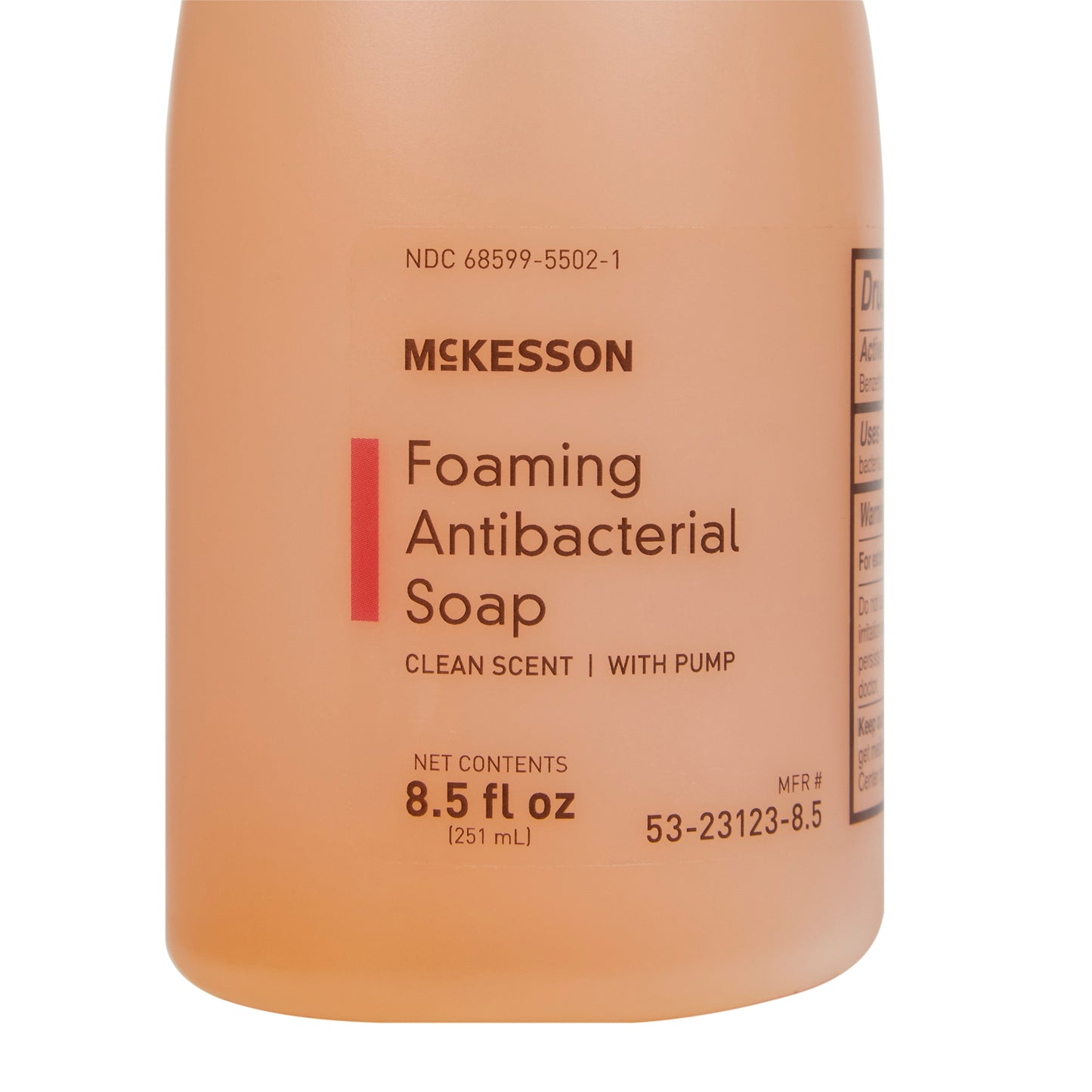 Antibacterial Soap McKesson Foaming 8.5 oz. Pump Bottle Clean Scent
