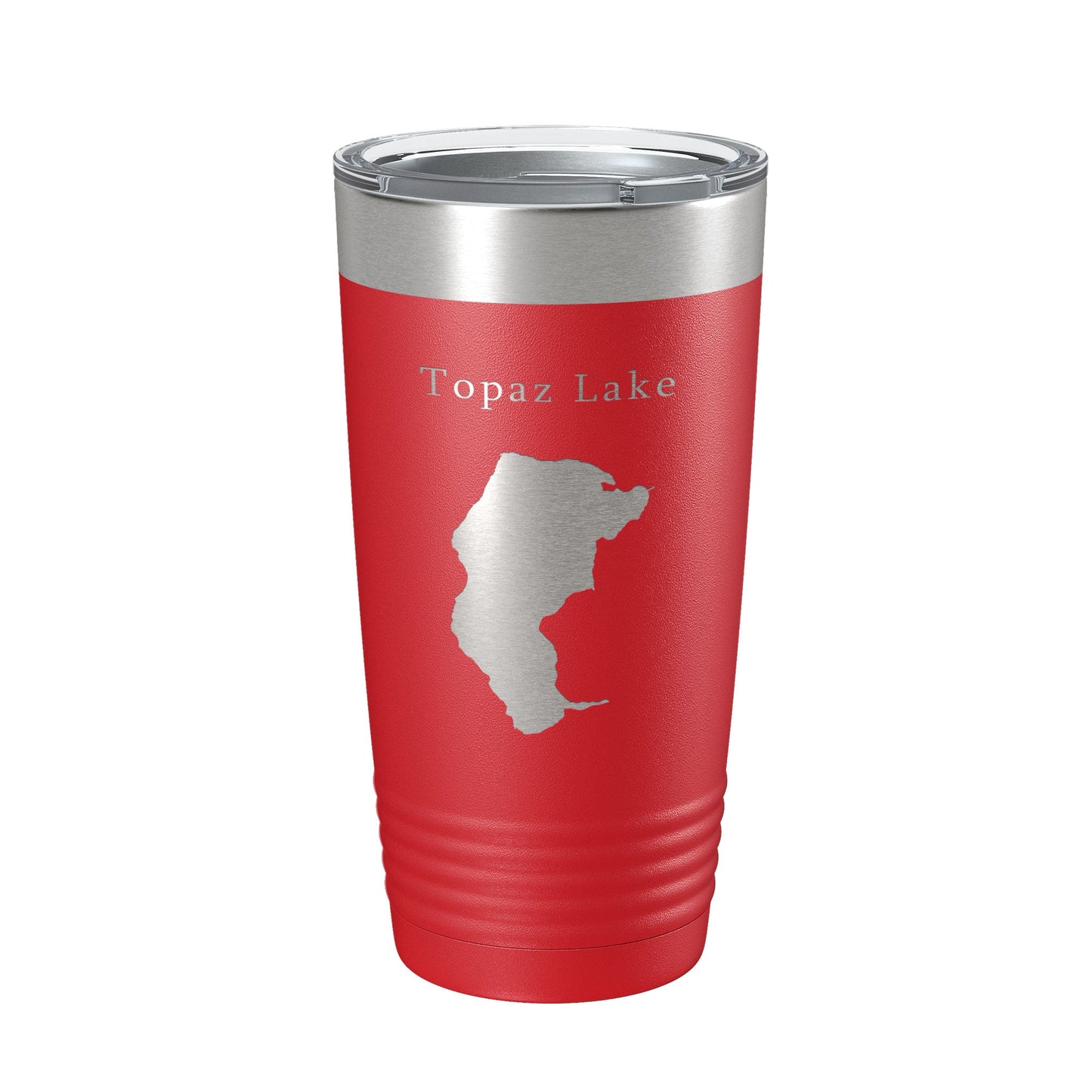 Topaz Lake Map Tumbler Travel Mug Insulated Laser Engraved Coffee Cup California Nevada 20 oz-10