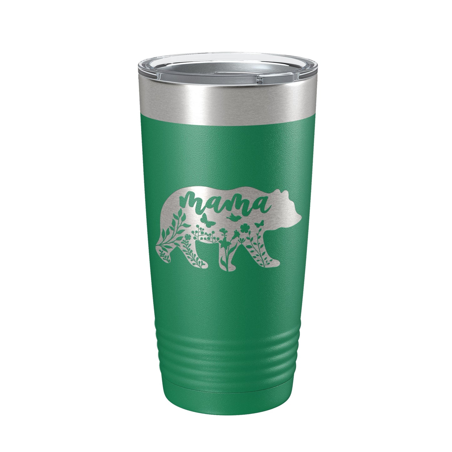 Mama Bear Tumbler Travel Mug Insulated Laser Engraved Coffee Cup Momma Mom Mother's Day Gift Cute 20 oz-9