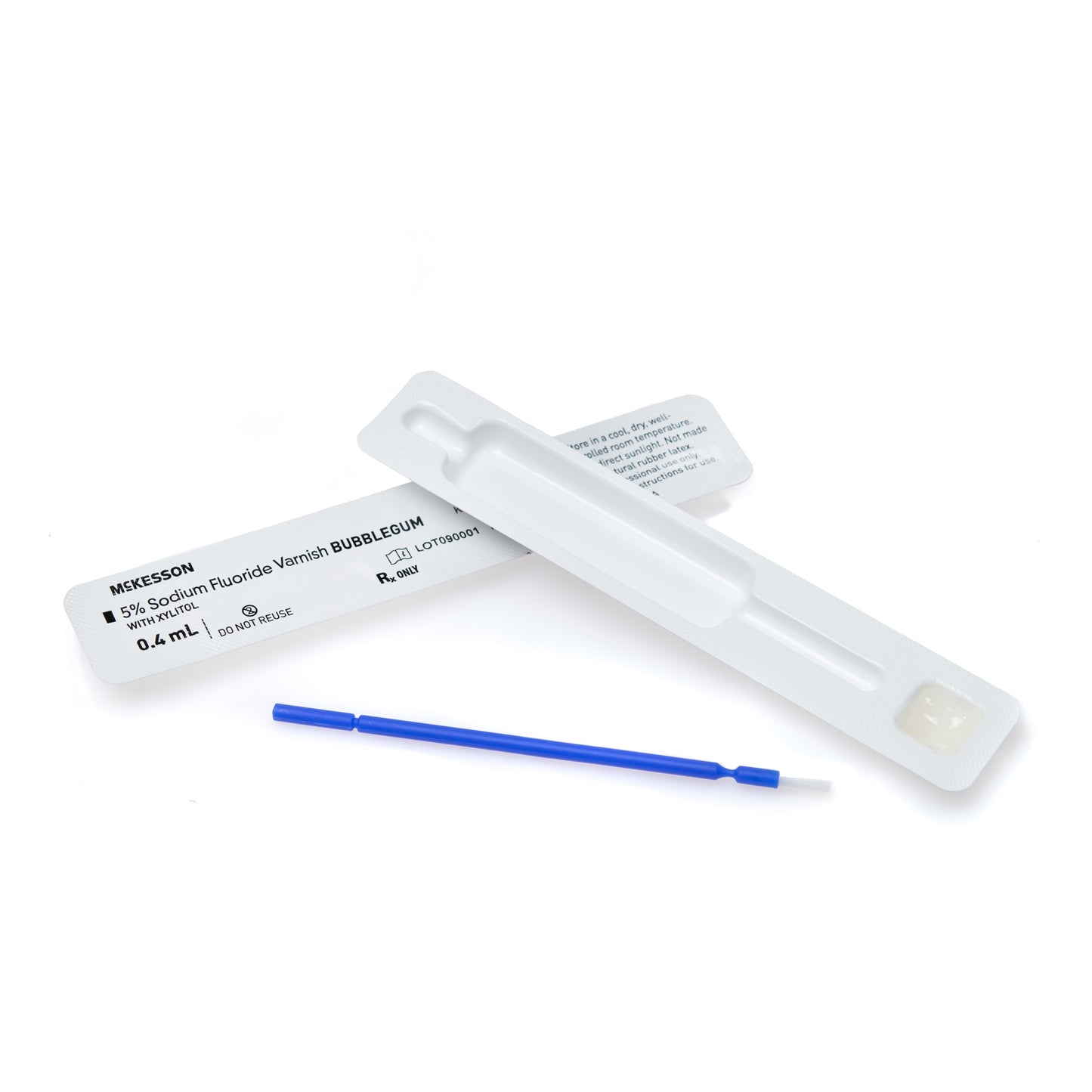 McKesson Fluoride Varnish 0.4 mL X 35 per Box Bubblegum Flavor
