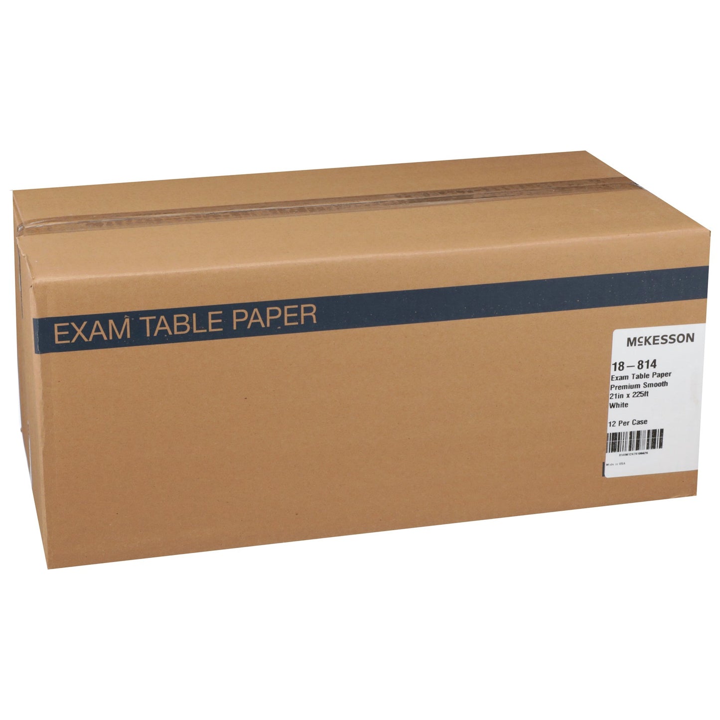Table Paper McKesson 21 Inch Width 225 Foot Length White Smooth