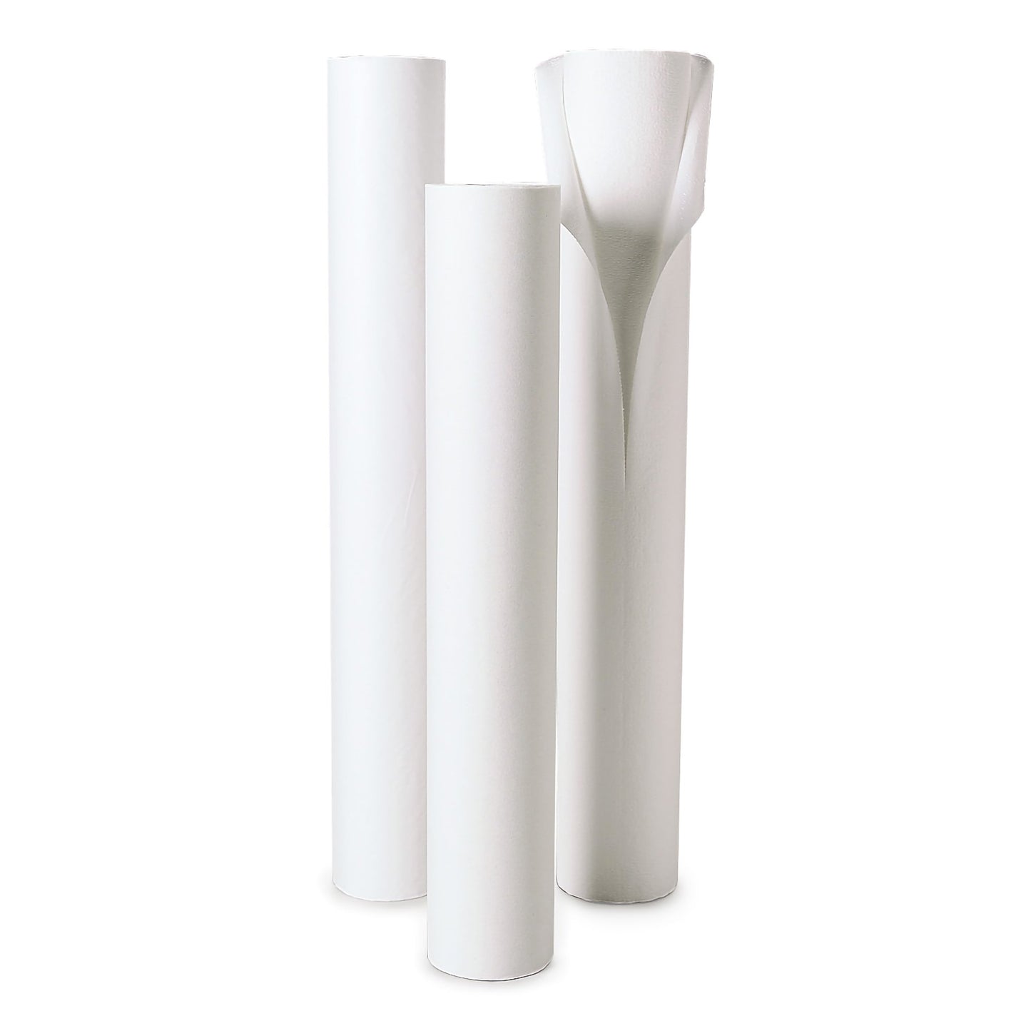Table Paper McKesson 24 Inch Width 125 Foot Length White Crepe