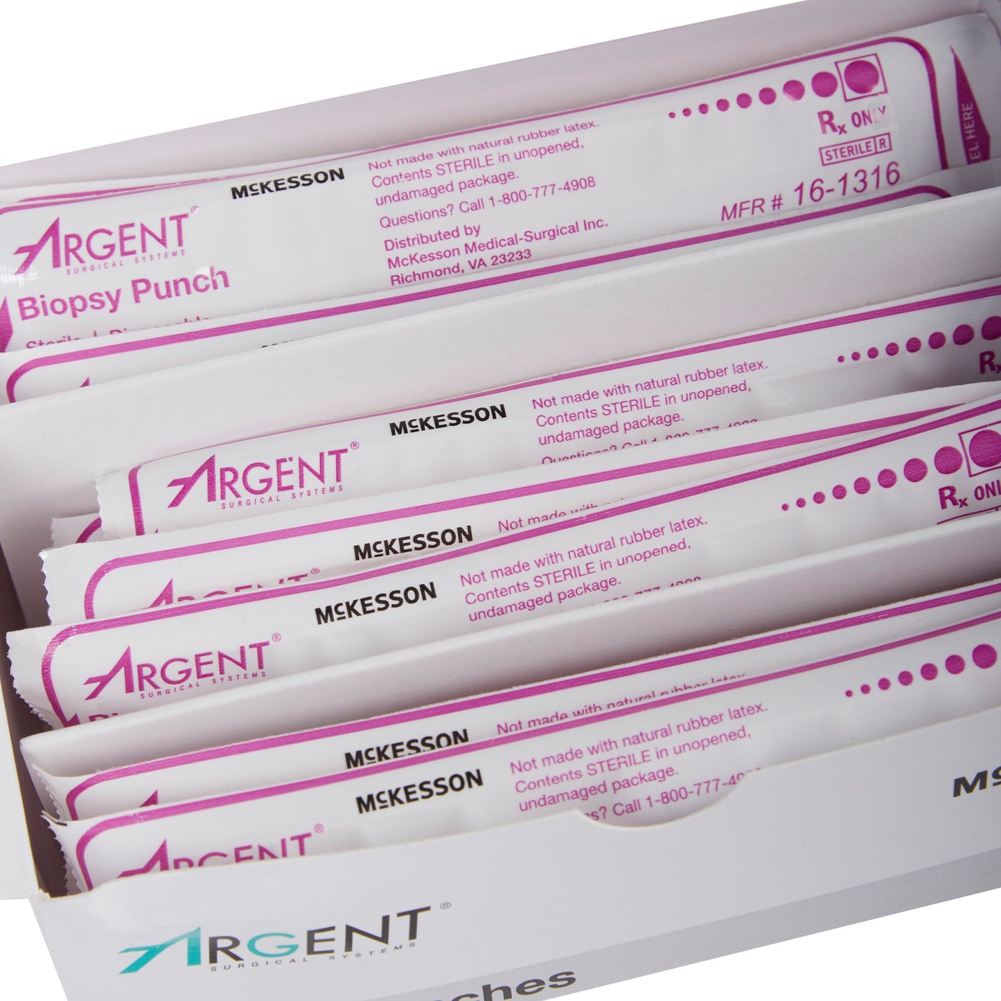 Biopsy Punch McKesson Argent™ Dermal 8 mm
