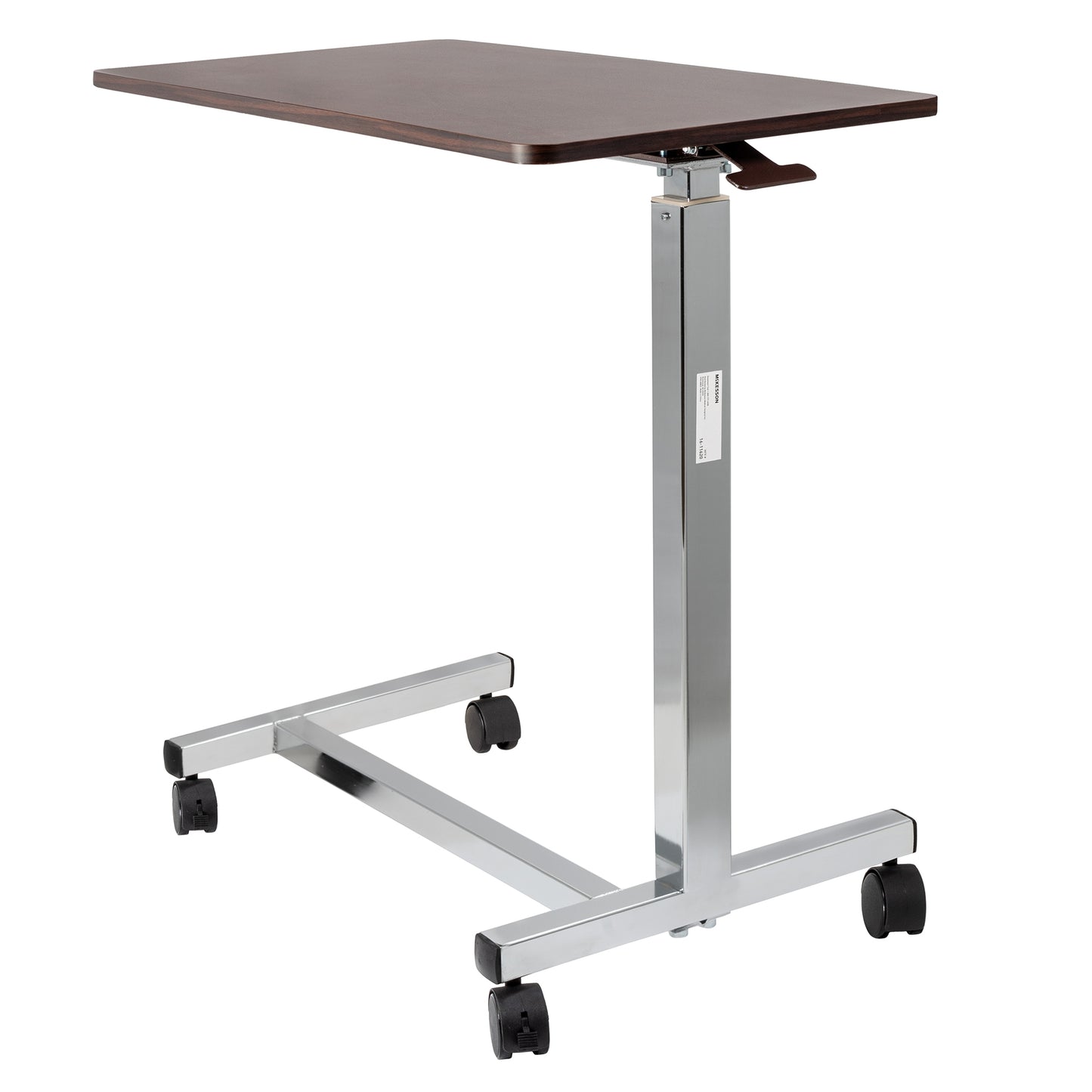 Overbed Table McKesson Non-Tilt Spring Assisted Lift 28-1/4 to 43-1/4 Inch Height Range