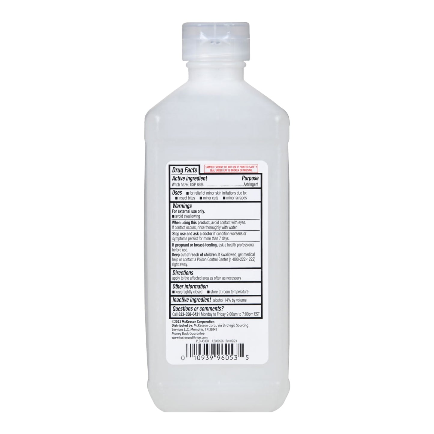 Witch Hazel Astringent Foster & Thrive™ 16 oz. Liquid