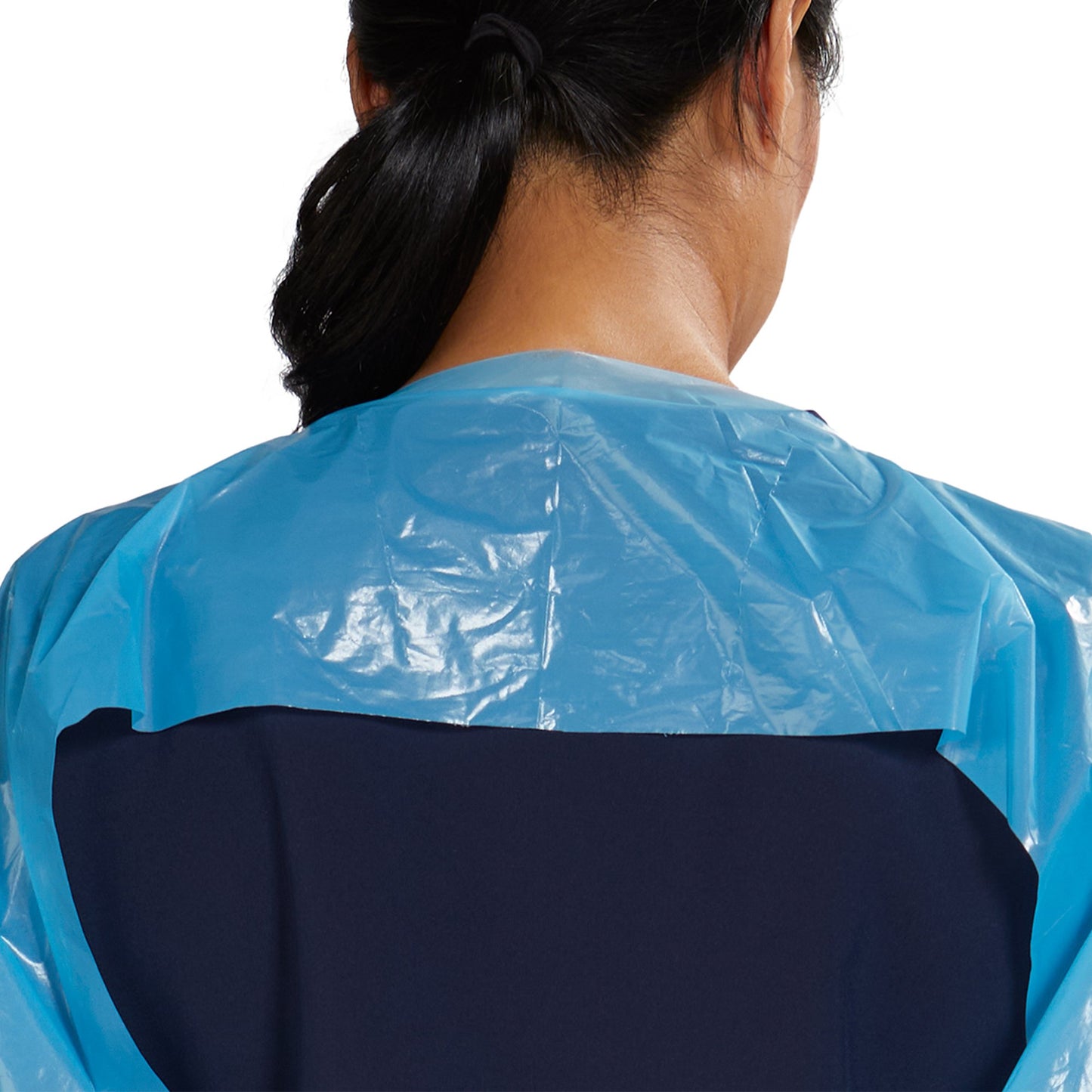 Protective Procedure Gown McKesson X-Large Blue NonSterile Not Rated Disposable