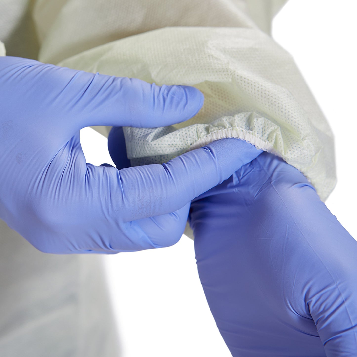 Protective Procedure Gown McKesson One Size Fits Most Yellow NonSterile AAMI Level 2 Disposable