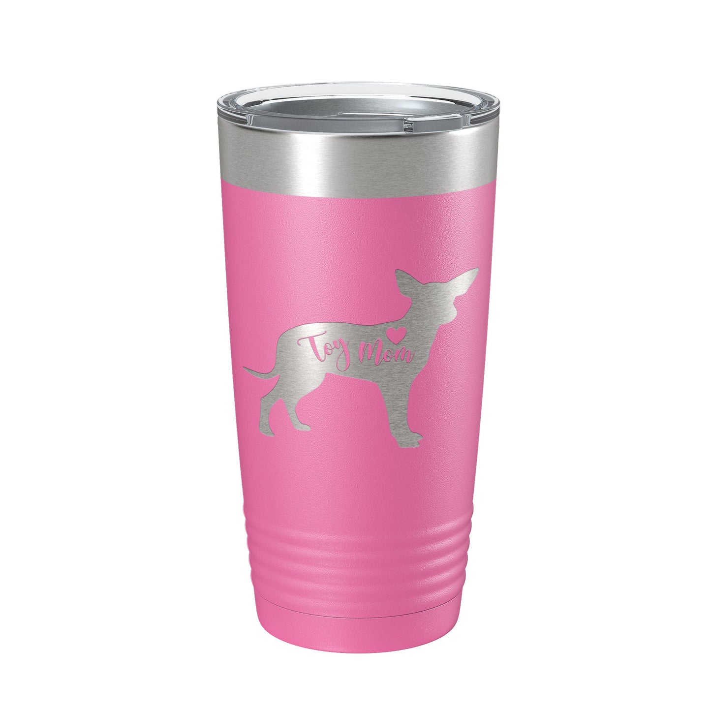 Toy Mom Tumbler Dog Travel Mug Gift Insulated Laser Engraved Coffee Cup 20 oz-11