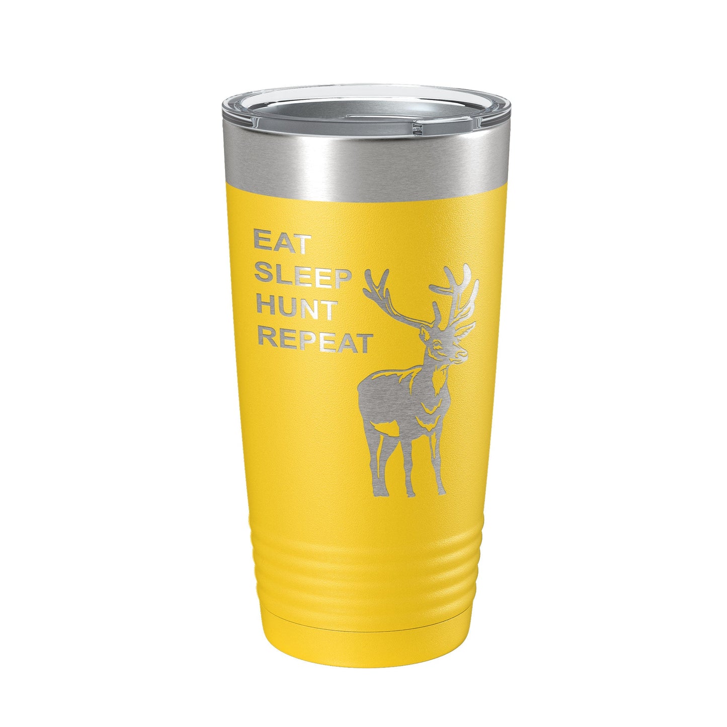 Deer Hunter Tumbler Eat Sleep Hunt Repeat Travel Mug Deer Hunting Insulated Laser Engraved Coffee Cup Gift 20 oz-19