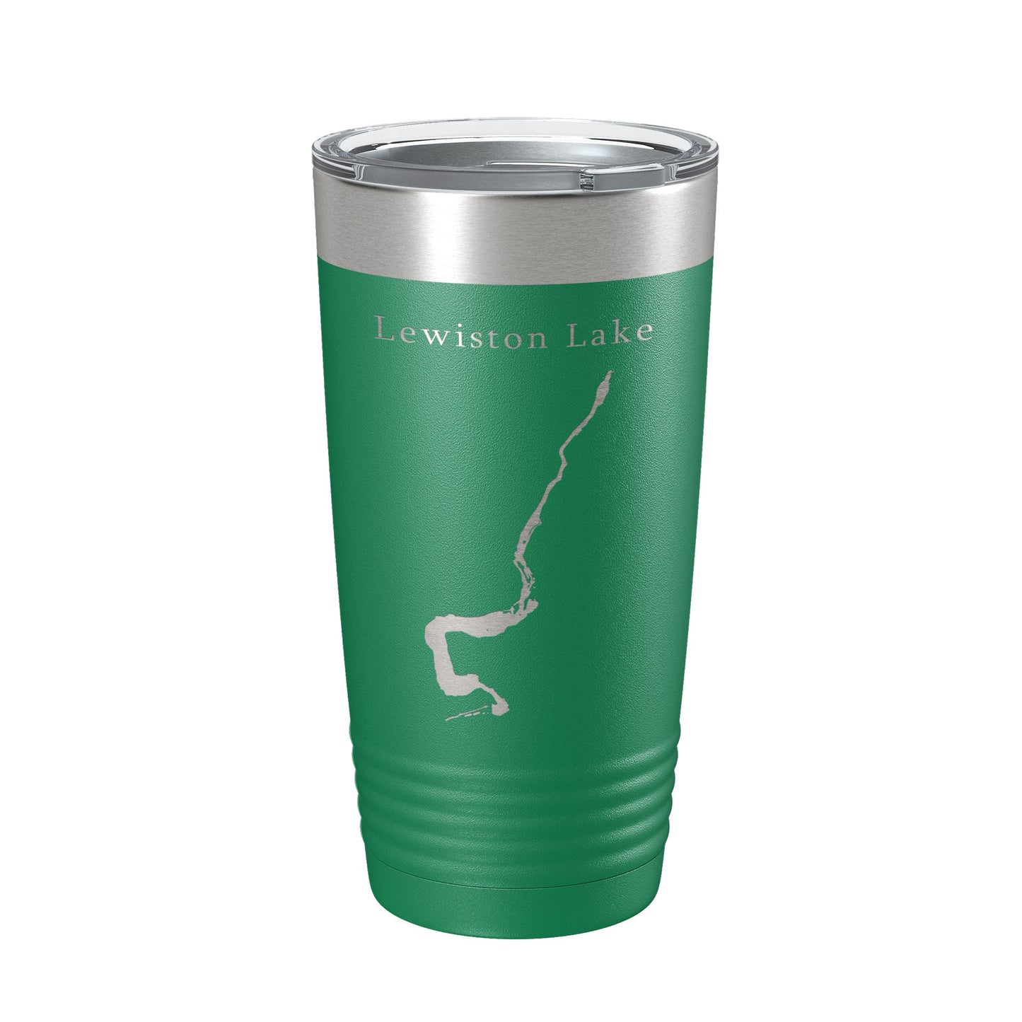 Lewiston Lake Map Tumbler Travel Mug Insulated Laser Engraved Coffee Cup California 20 oz-9