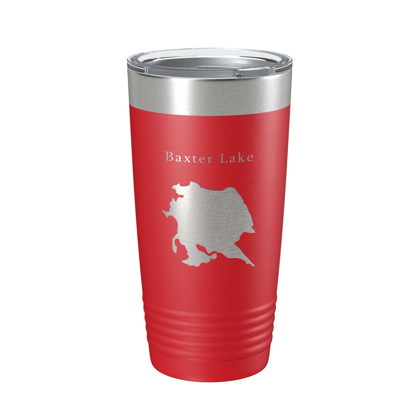 Baxter Lake Map Tumbler Travel Mug Insulated Laser Engraved Coffee Cup Rochester New Hampshire 20 oz-10