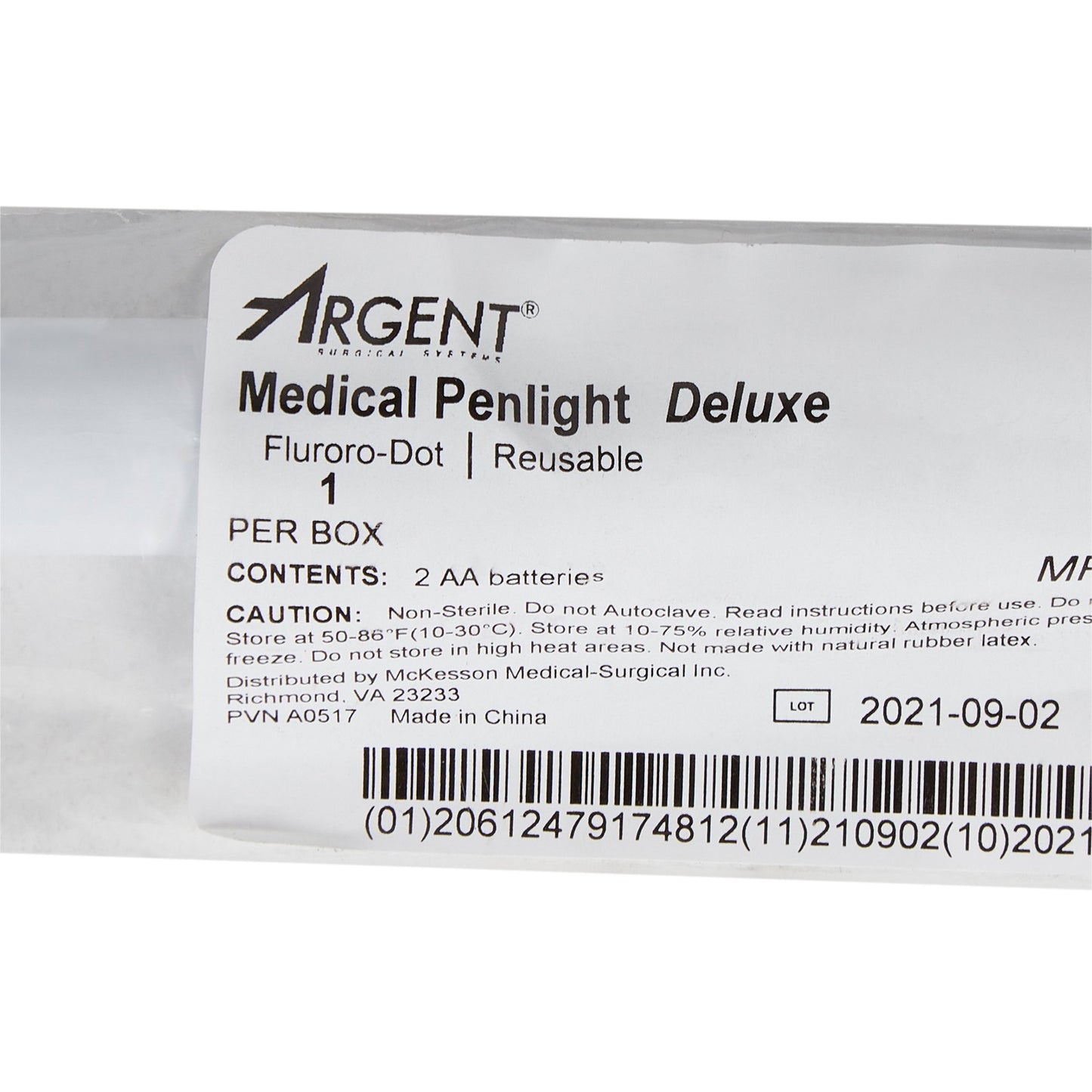 Penlight McKesson Cobalt Blue Light 7 Inch Reusable