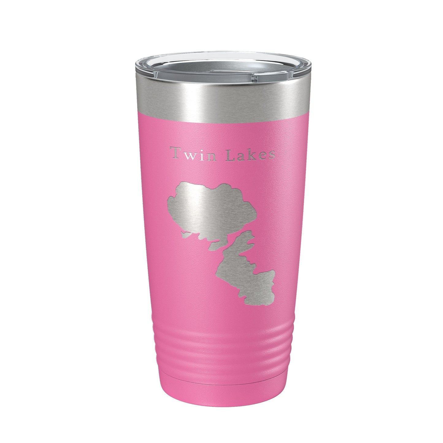 Twin Lakes Map Tumbler Travel Mug Insulated Laser Engraved Coffee Cup Idaho 20 oz-11