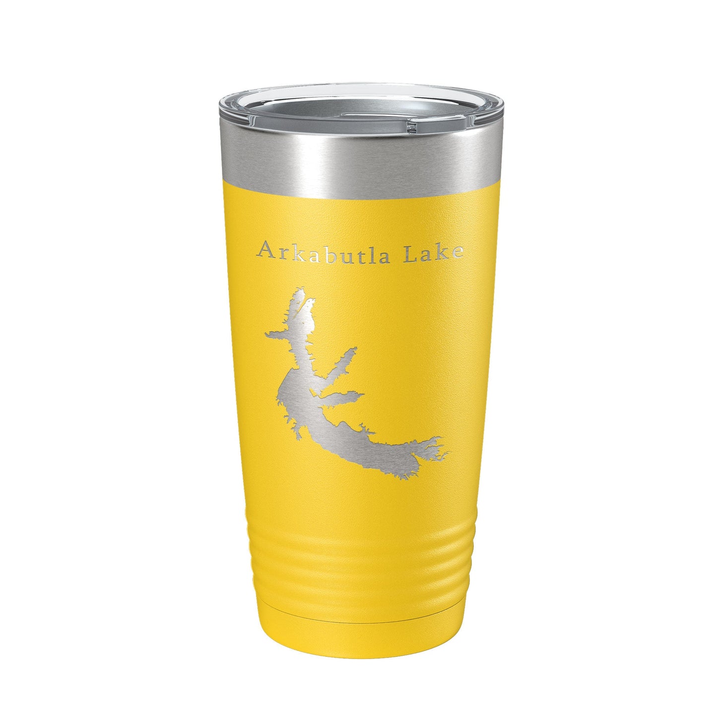 Arkabutla Lake Map Tumbler Travel Mug Insulated Laser Engraved Coffee Cup Mississippi 20 oz-4