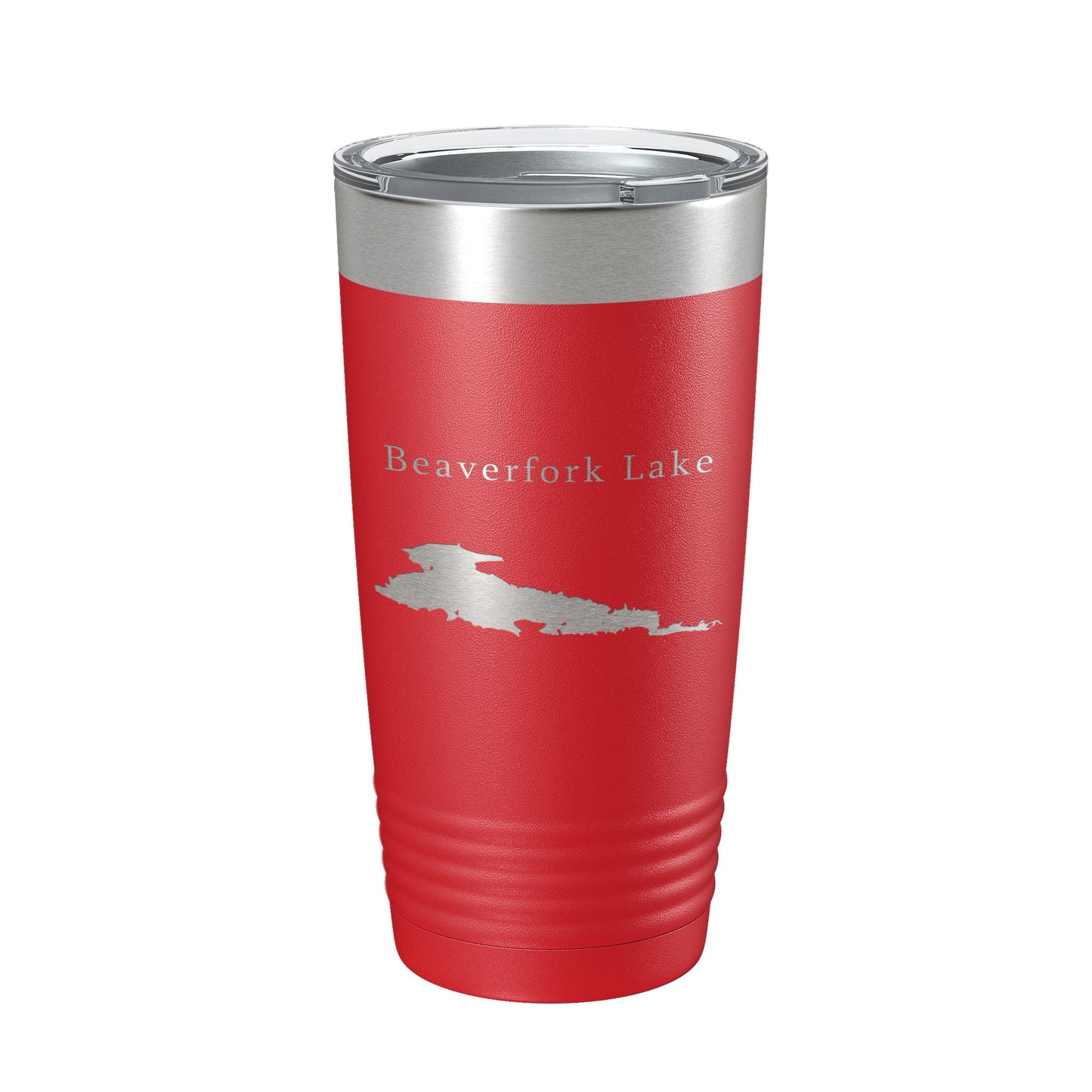 Beaverfork Lake Map Tumbler Travel Mug Insulated Laser Engraved Coffee Cup Arkansas 20 oz-10