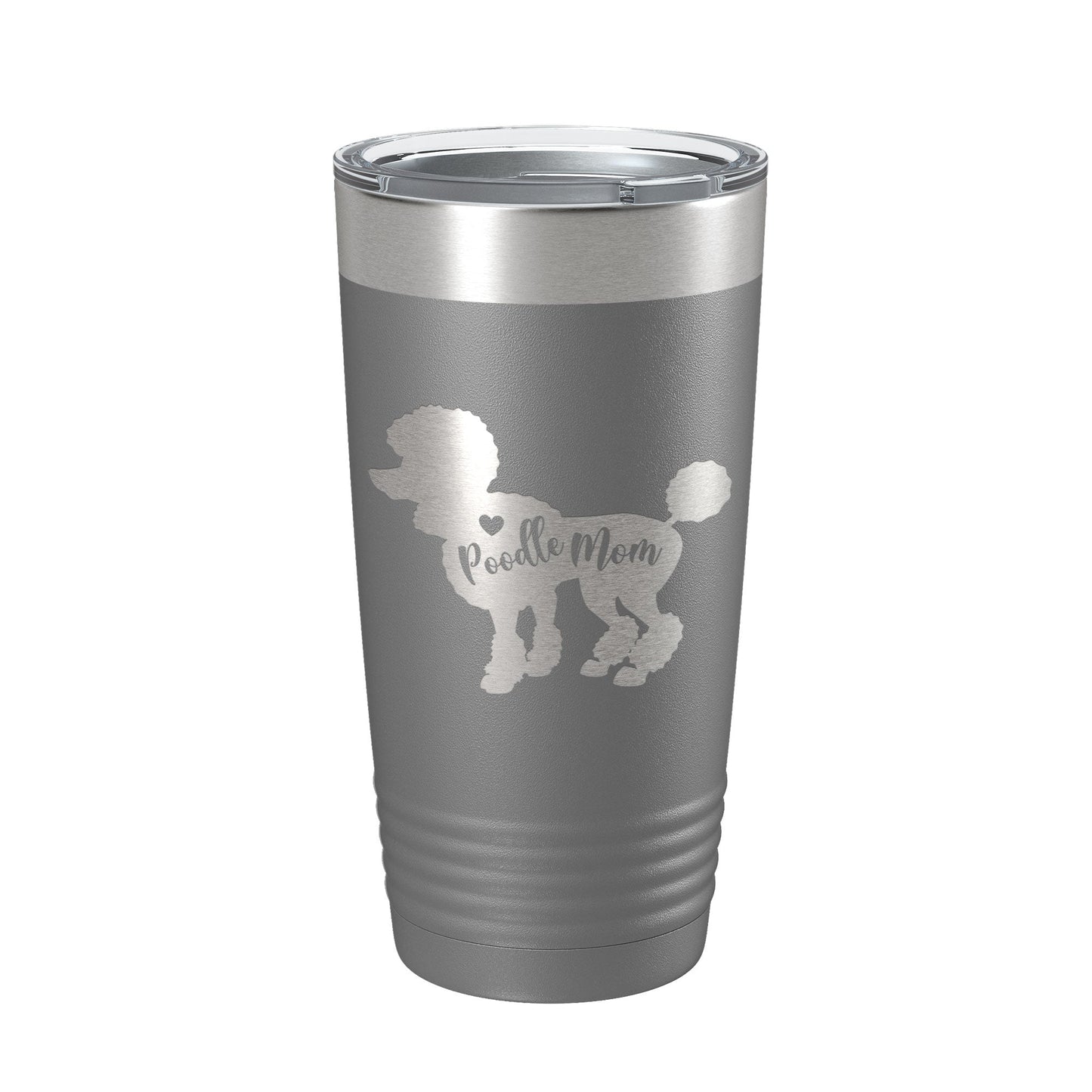 Poodle Mom Tumbler Dog Travel Mug Gift Insulated Laser Engraved Coffee Cup 20 oz-16