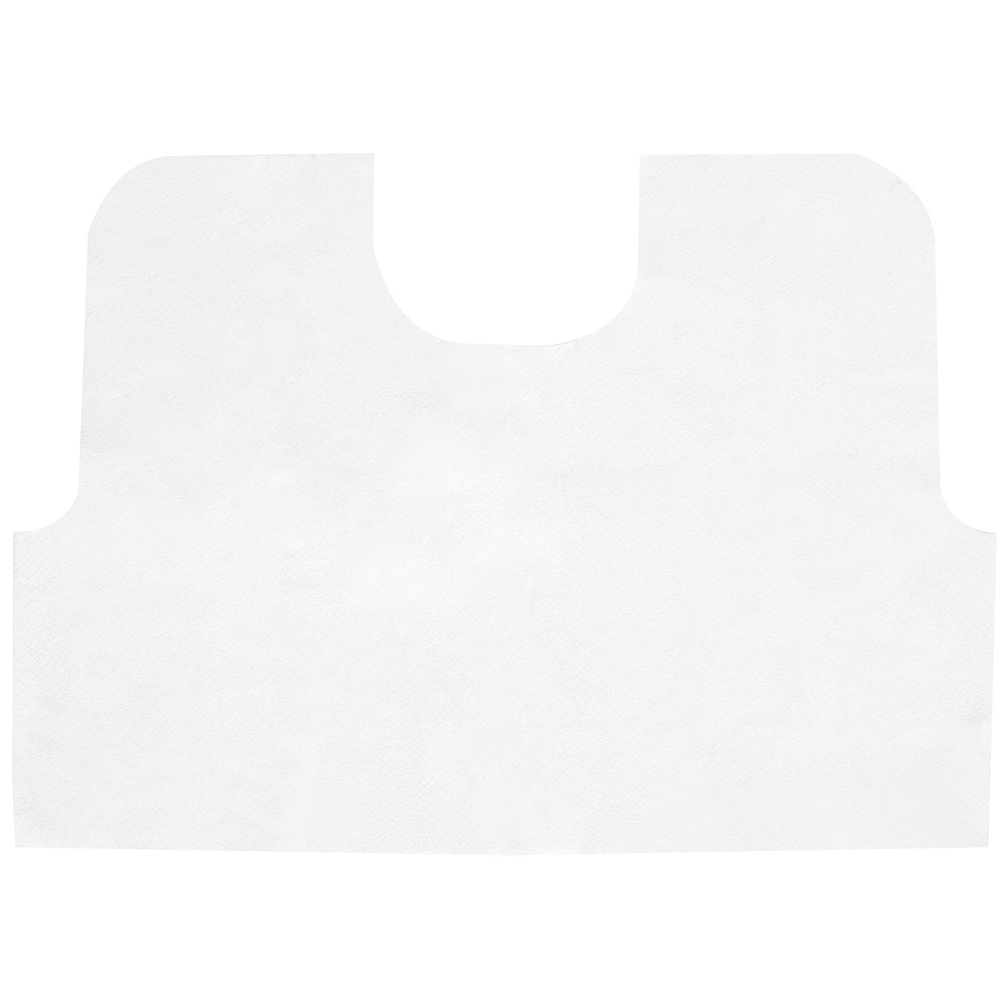 Exam Cape McKesson White Front / Back Opening Without Closure Unisex