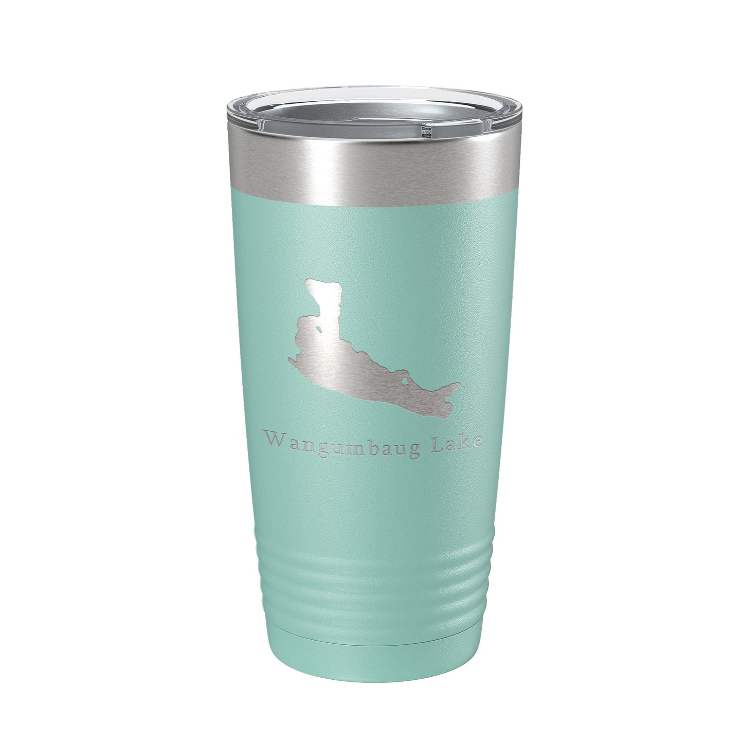 Wangumbaug Lake Map Tumbler Travel Mug Insulated Laser Engraved Coffee Cup Connecticut 20 oz-12
