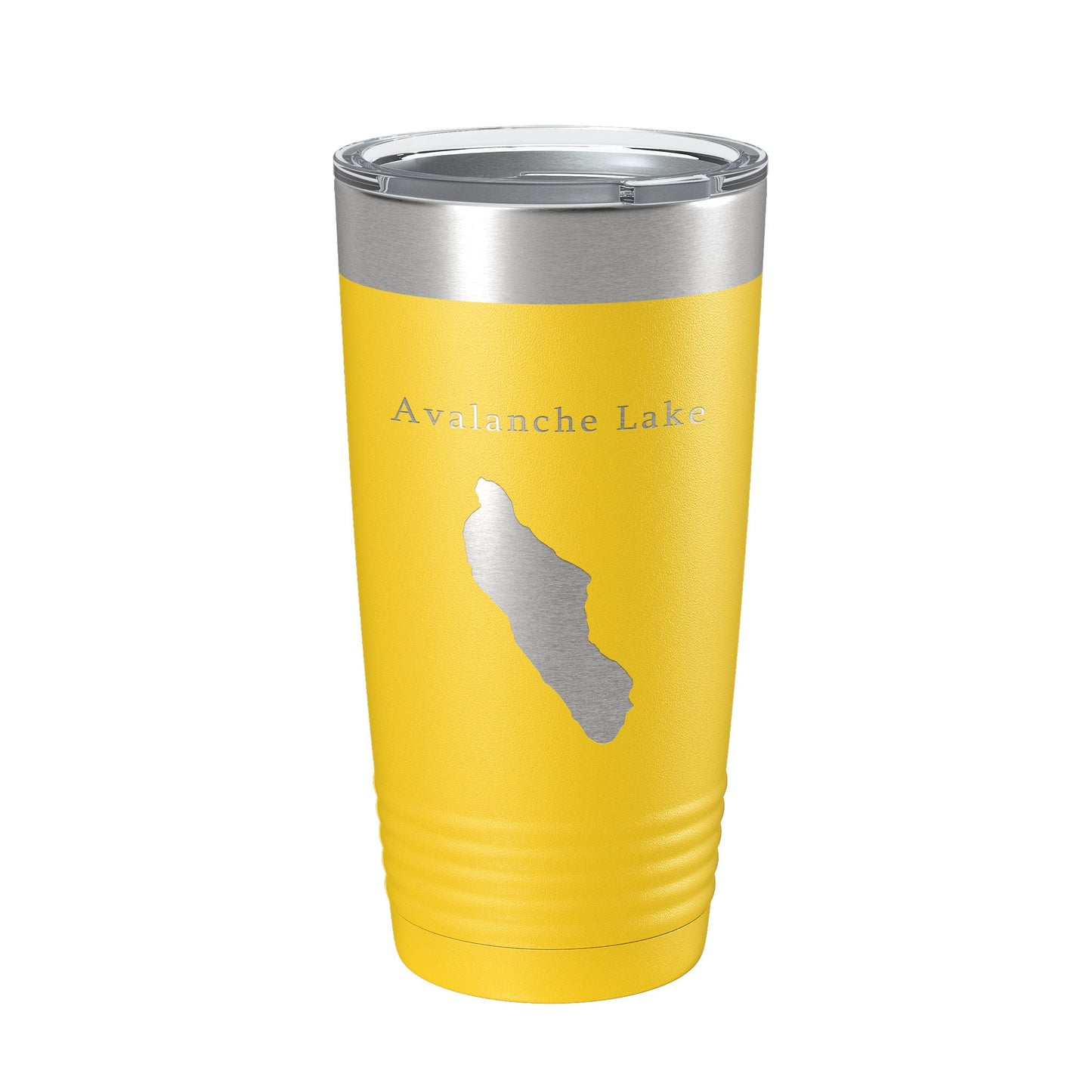 Avalanche Lake Map Tumbler Travel Mug Insulated Laser Engraved Coffee Cup Montana 20 oz-19