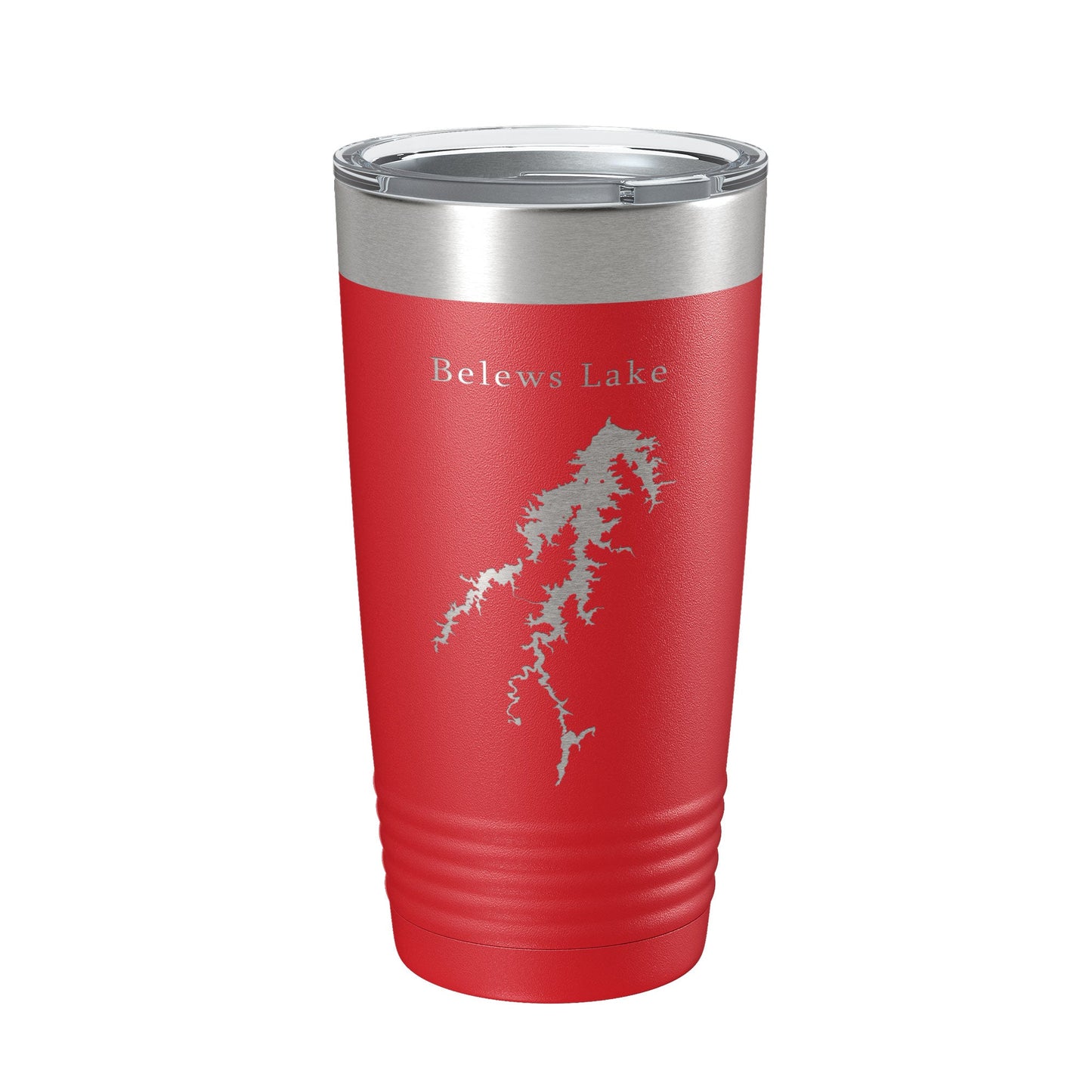 Belews Lake Map Tumbler Travel Mug Insulated Laser Engraved Coffee Cup North Carolina 20 oz-10