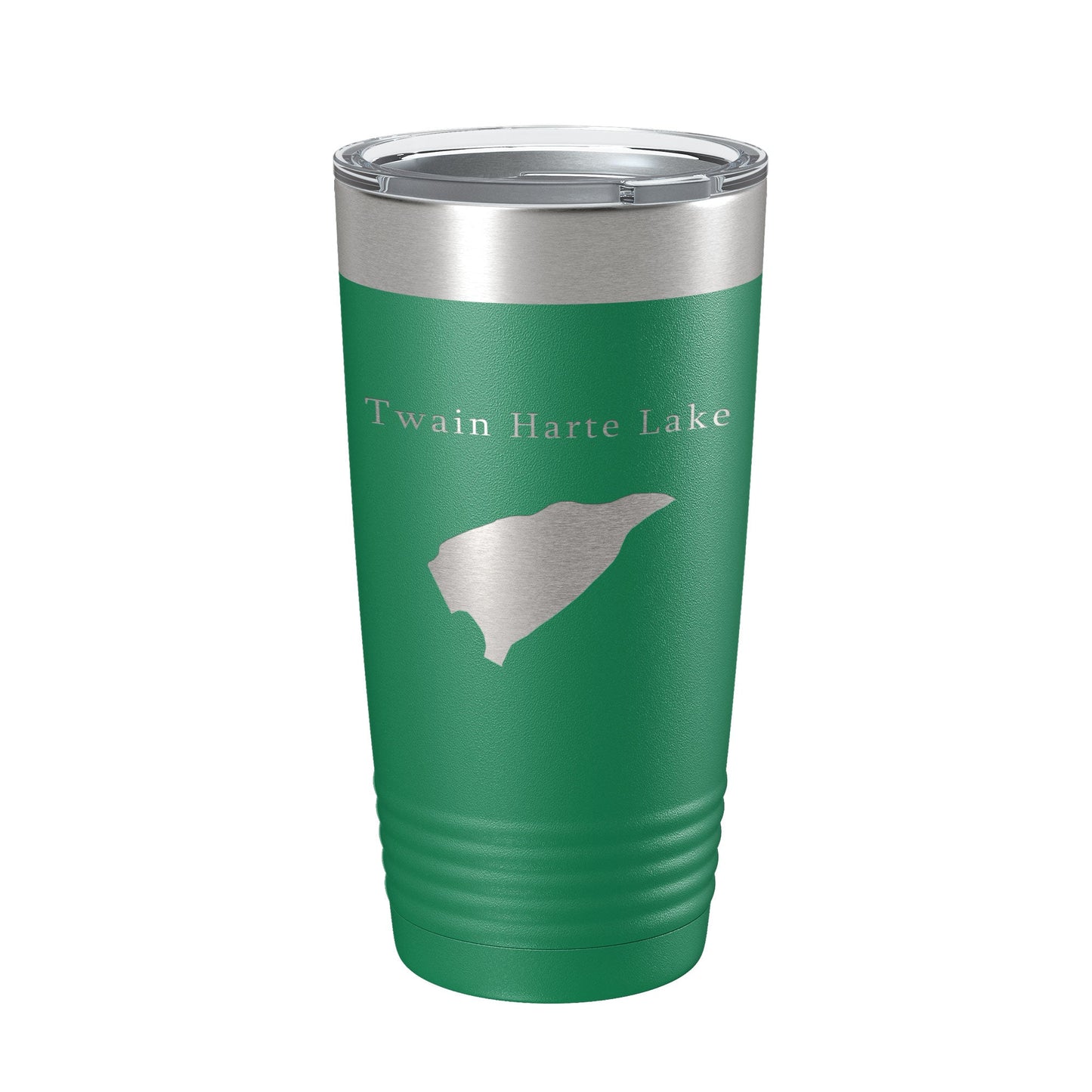 Twain Harte Lake Map Tumbler Travel Mug Insulated Laser Engraved Coffee Cup California 20 oz-9