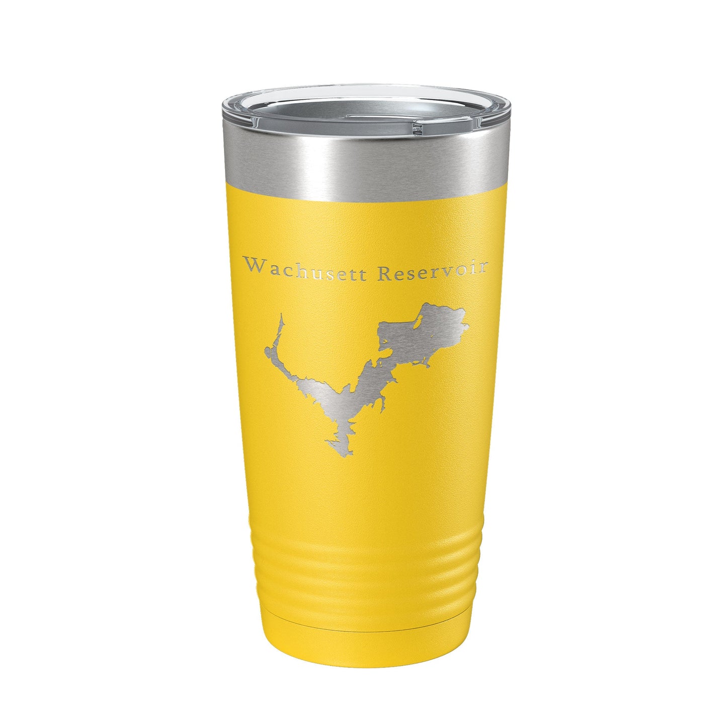 Wachusett Reservoir Tumbler Lake Map Travel Mug Insulated Laser Engraved Coffee Cup Massachusetts 20 oz-19