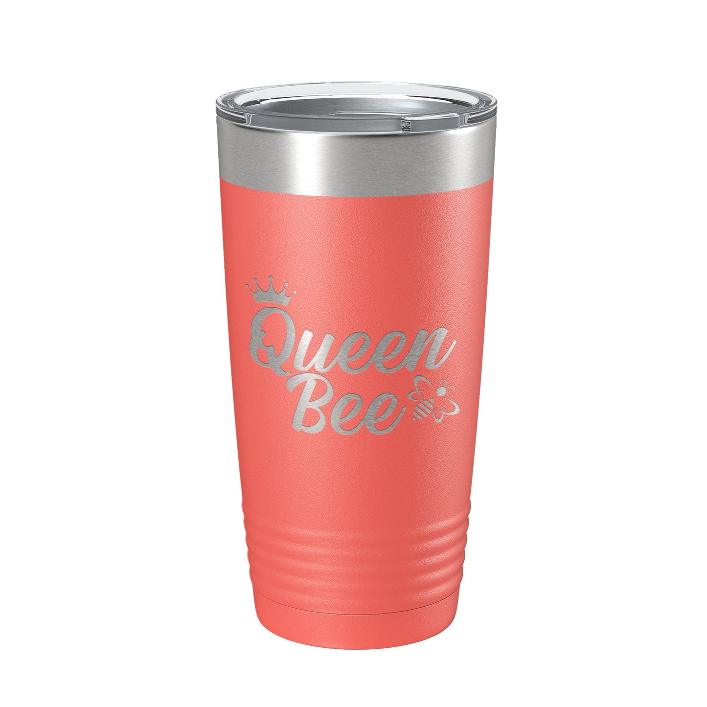 Queen Bee Tumbler Travel Mug Gift Insulated Laser Engraved Coffee Cup 20 oz-20