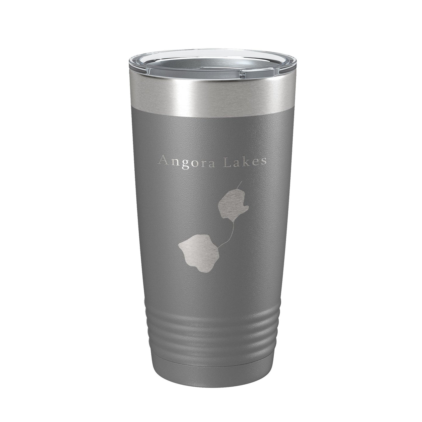 Angora Lakes Map Tumbler Travel Mug Insulated Laser Engraved Coffee Cup California 20 oz-16