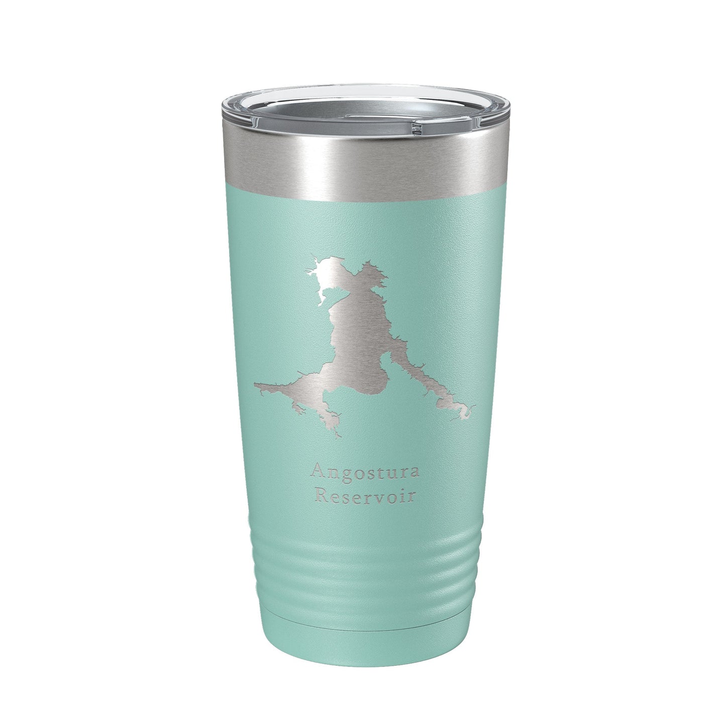 Angostura Reservoir Tumbler Lake Map Travel Mug Insulated Laser Engraved Coffee Cup South Dakota 20 oz-12
