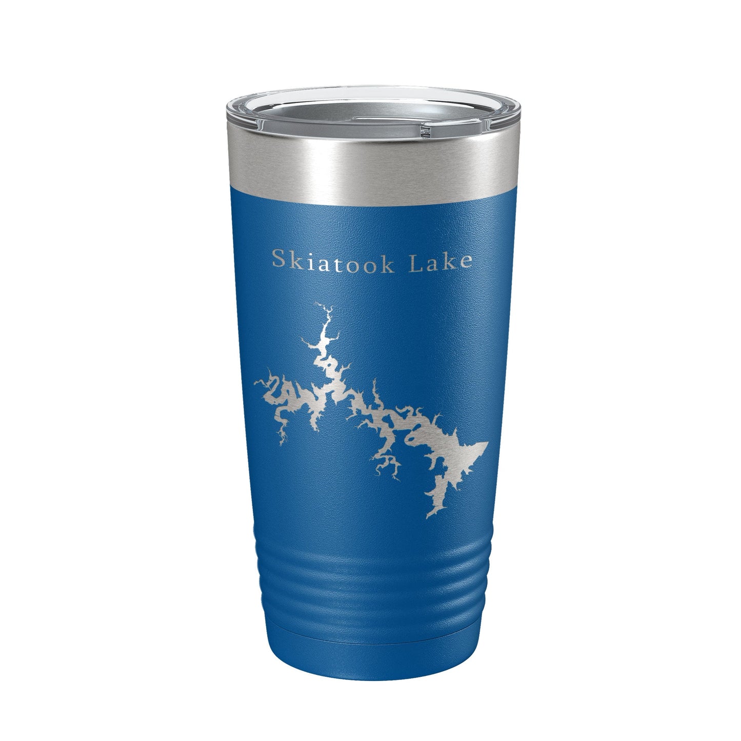 Skiatook Lake Map Tumbler Travel Mug Insulated Laser Engraved Coffee Cup Oklahoma 20 oz-6