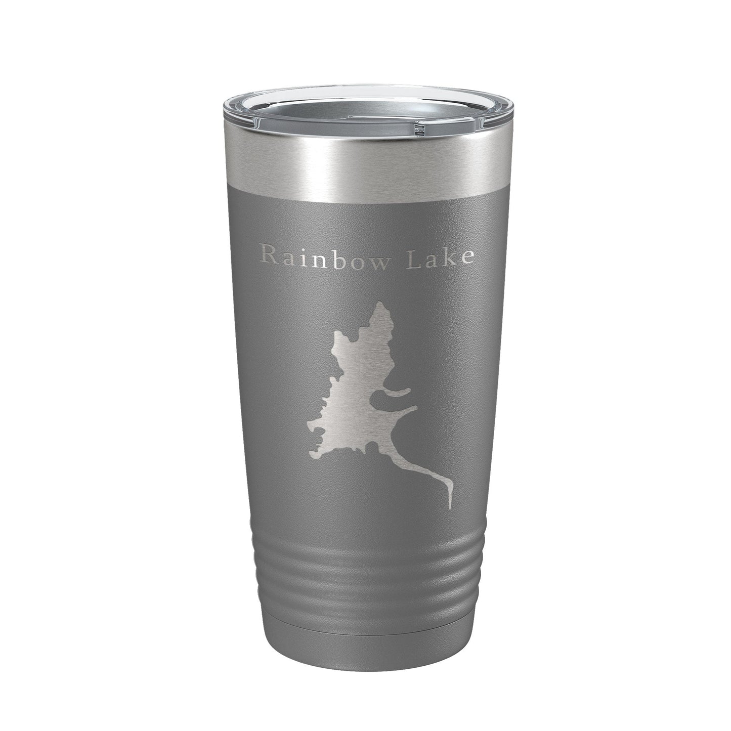 Rainbow Lake Map Tumbler Travel Mug Insulated Laser Engraved Coffee Cup Arizona 20 oz-16