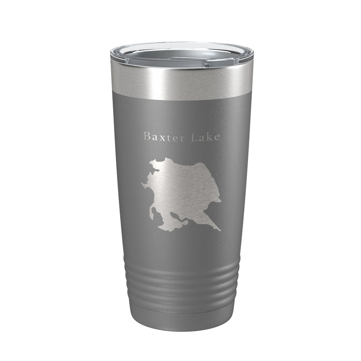 Baxter Lake Map Tumbler Travel Mug Insulated Laser Engraved Coffee Cup Rochester New Hampshire 20 oz-16